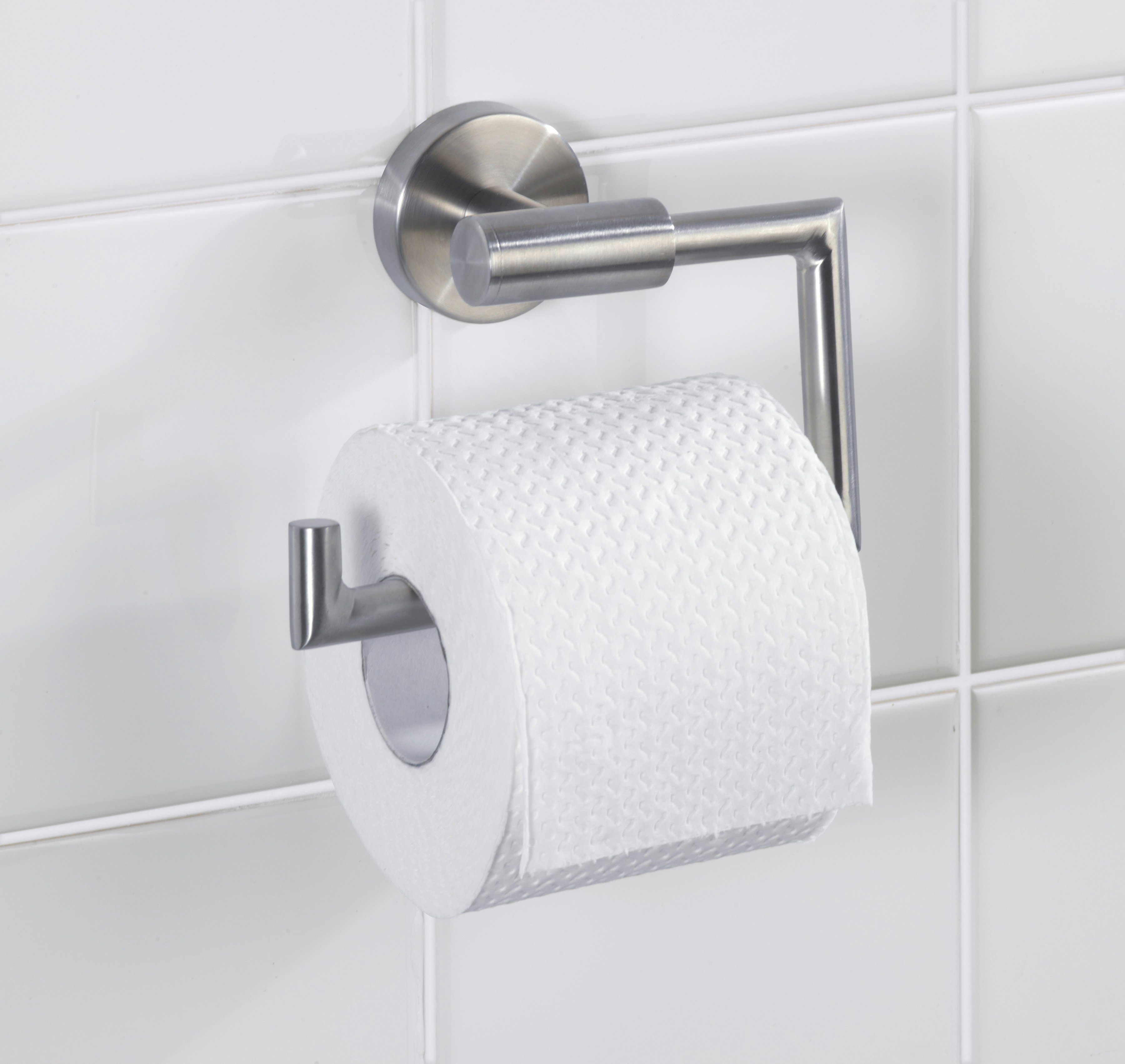 WENKO Toilettenpapierhalter Bosio, Edelstahl, rostfrei günstig online kaufen