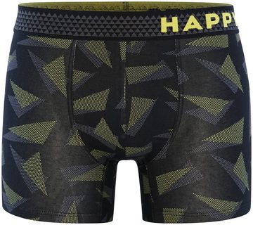 HAPPY SHORTS Retro Pants 2-Pack Trunks Neon Triangles