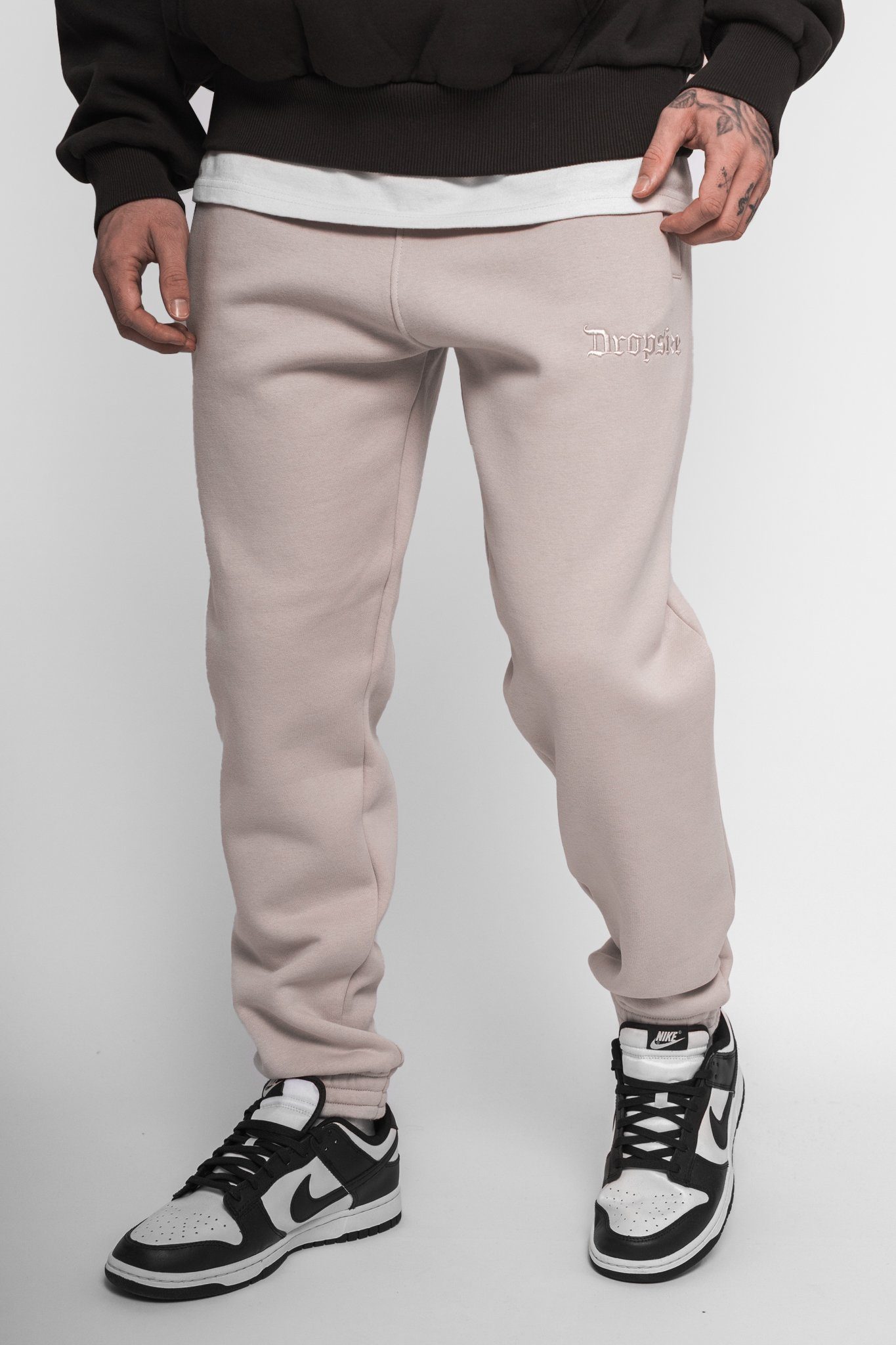 Dropsize Jogginghose DJ1 Herren Jogginghose Jogger Hose 360 GSM Sweatpants Jogging Hose Pants
