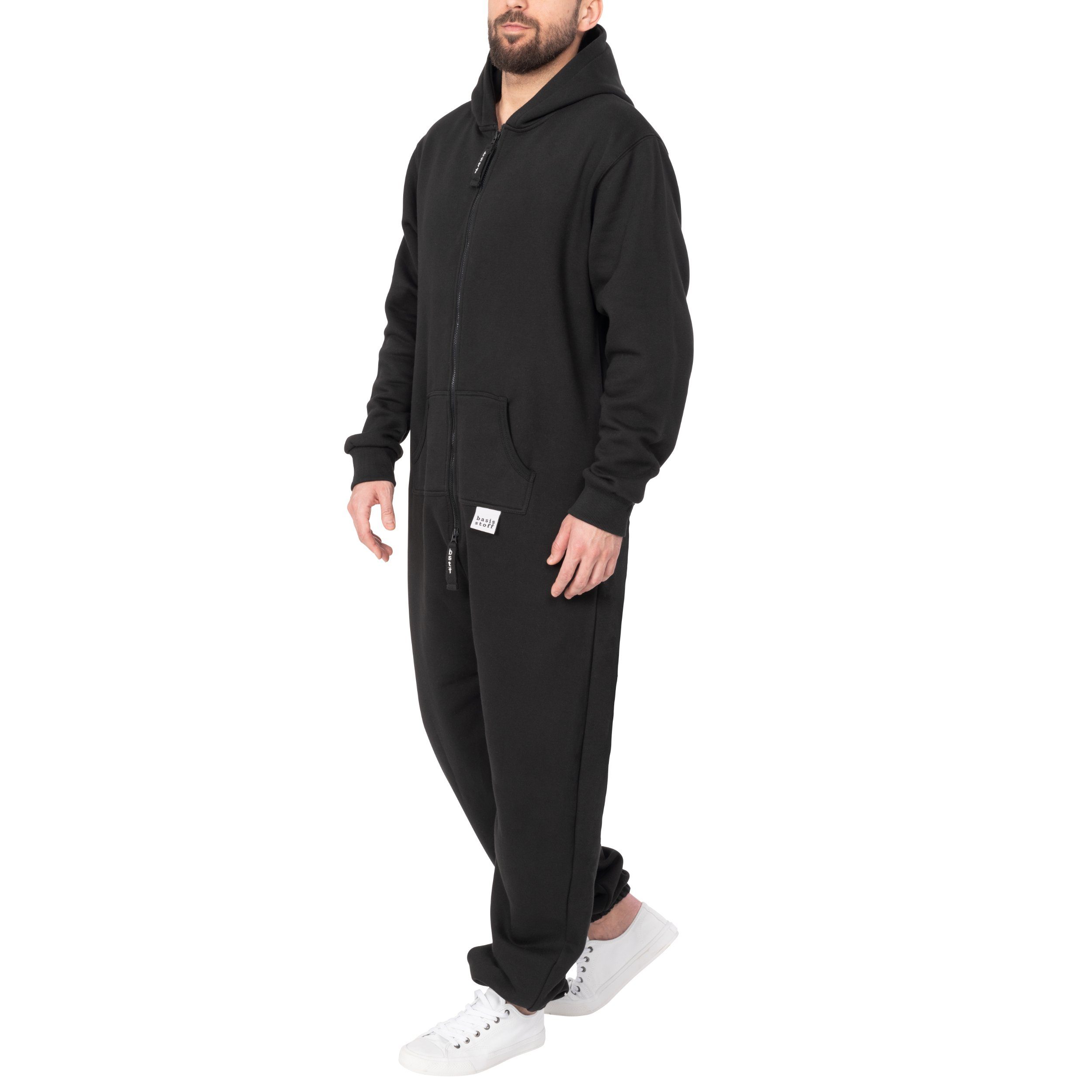 Basisstoff Jumpsuit Basisstoff Sheesh Herren Jumpsuit Overall Onesie Einteiler