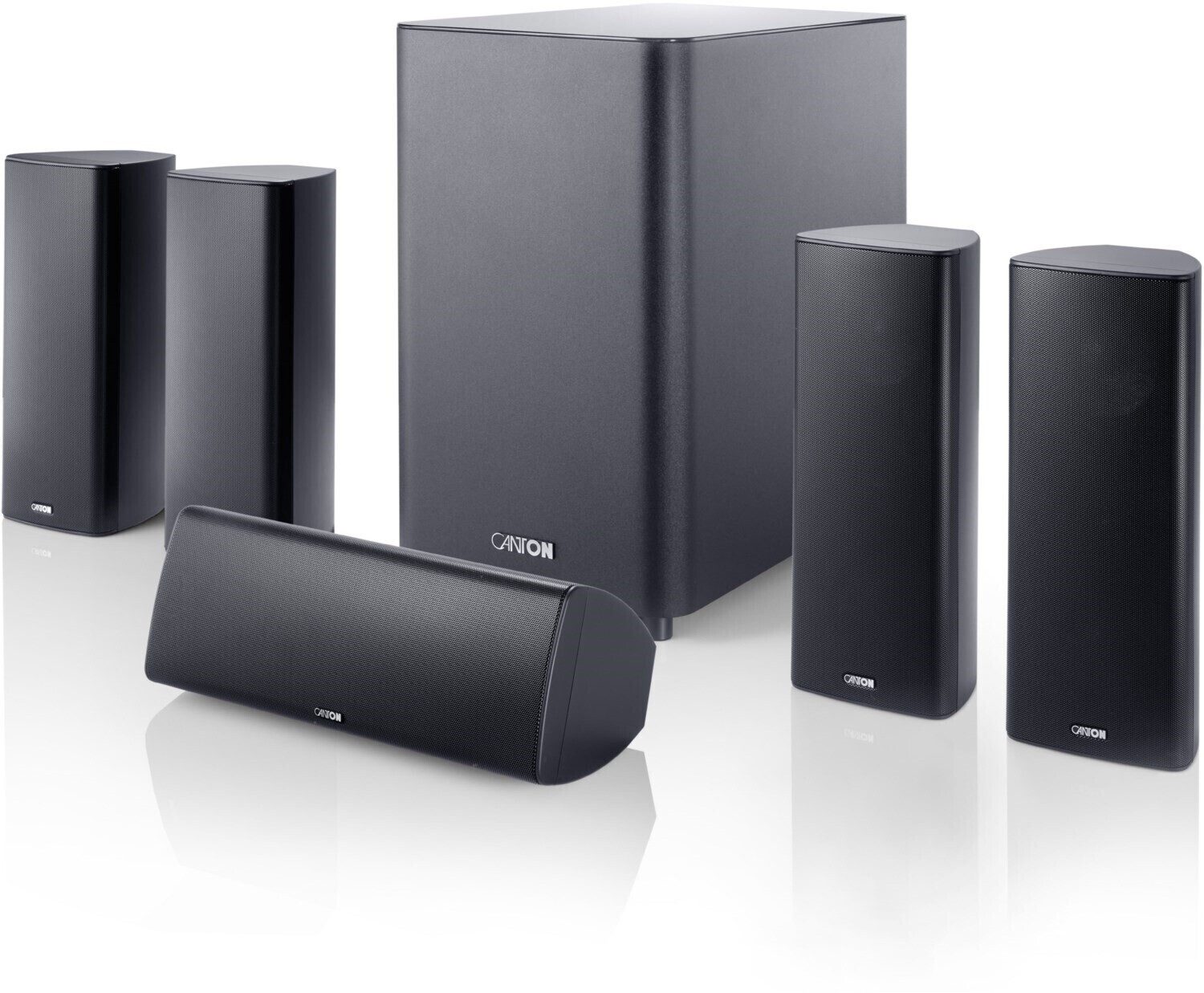 CANTON Heimkinosystem Movie 400 Heimkinosystem mit aktivem Subwoofer