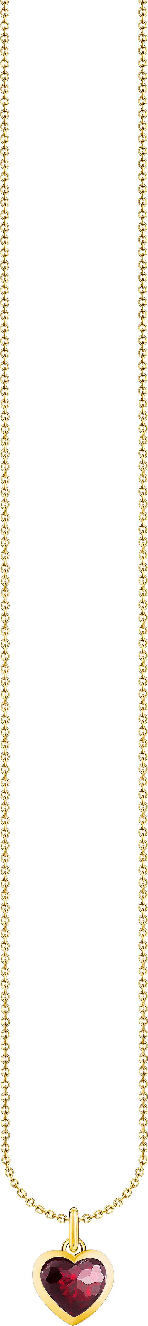 THOMAS SABO Kette mit Anhänger Herz-Anh...