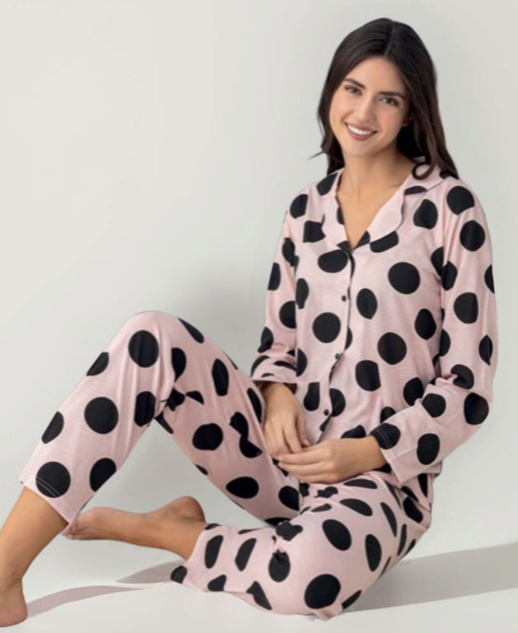 fashionshowcase Pyjama Damen – Schlafanzug Weiches günstig online kaufen