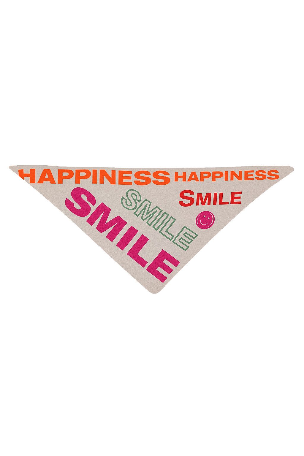 Faera Modeschal Positive Vibes Smiley, (1-St), 9431 in Grau