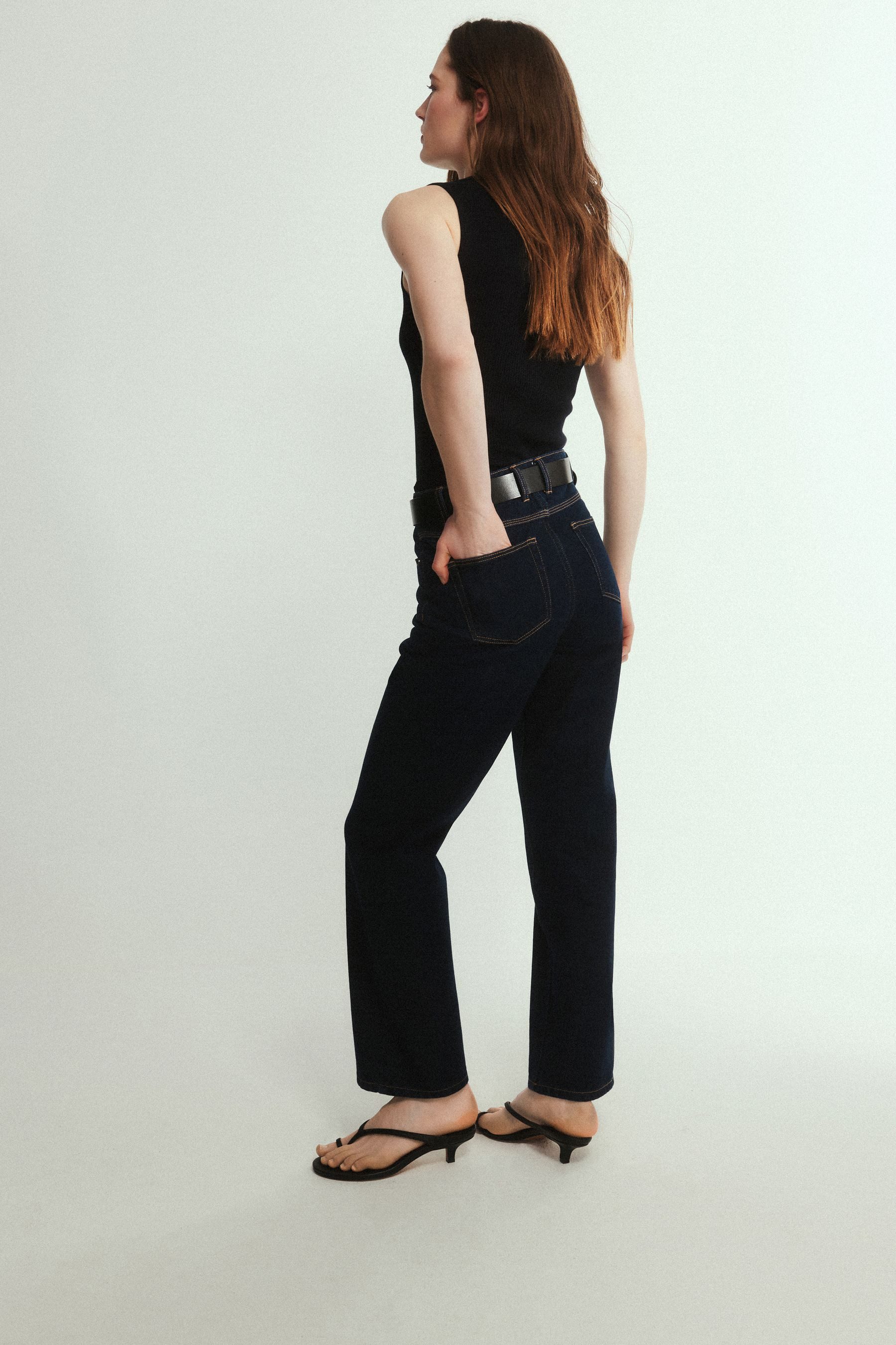 The Set Straight-Jeans The Set 90er Jeans mit geradem Bein (1-tlg)