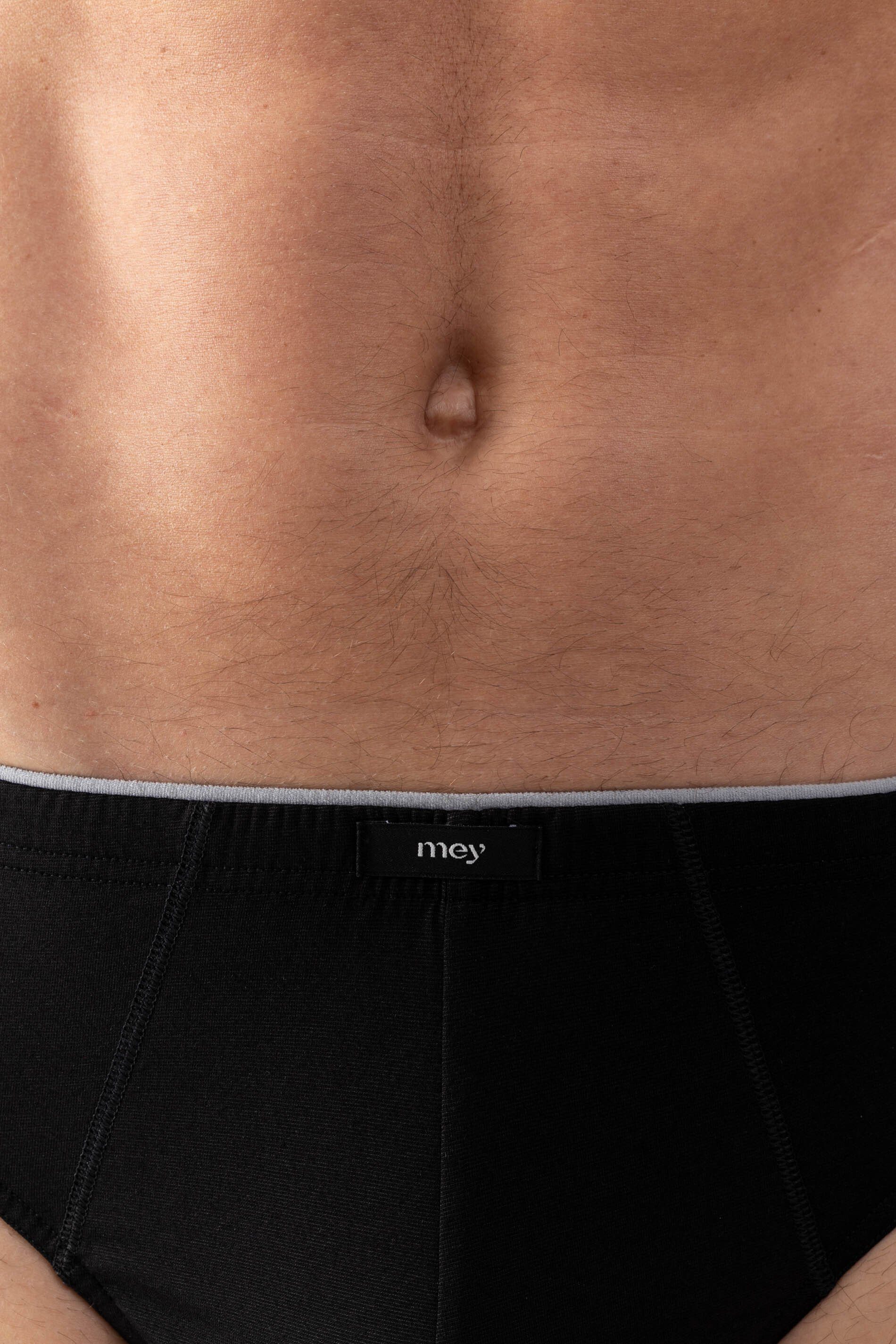 Mey Jazz-Pants Slips Mey Herren Slip Serie Dry Cotton Uni Slip (1-St., 1er-Pack) Single-Jersey, Mit Weblabel, Atmungsaktiv