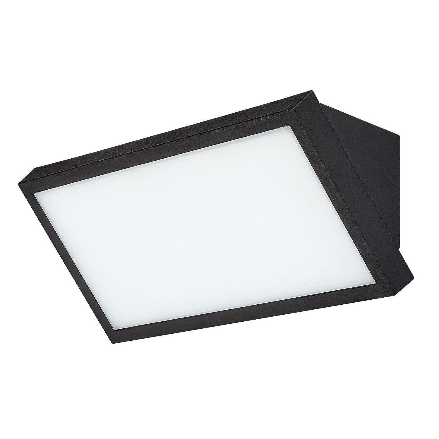 Rabalux LED Wandleuchte Rapla2 LED 18 W IP65 schwarz, Lichtfarbtemperatur einstellbar auf 2700, 4000, 6500 K
