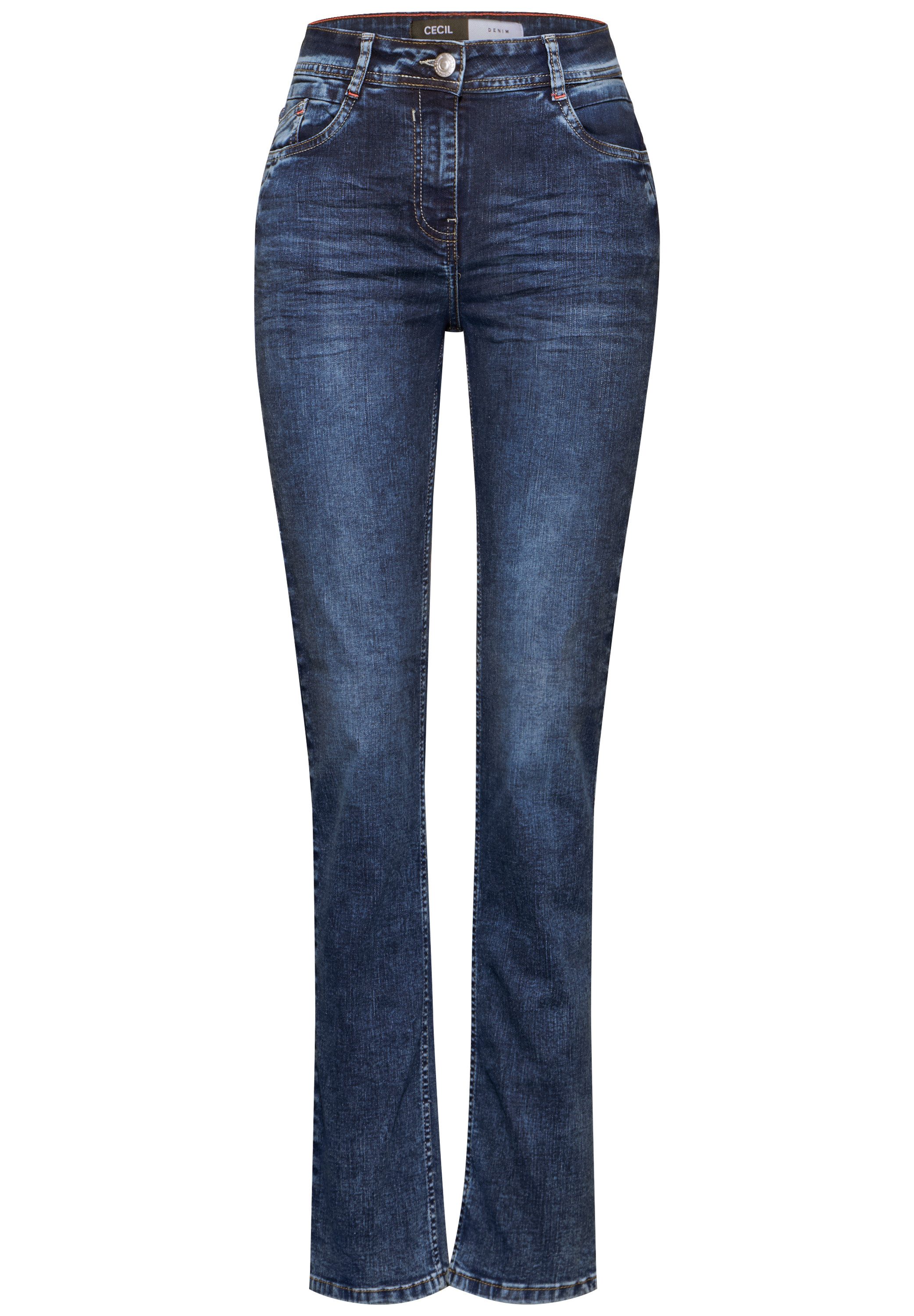 CECIL Straight-Jeans mit Stretchanteil