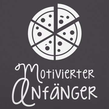 Shirtracer Kochschürze Motiverter Anfänger Pizza, (1-tlg), Pizzaschürze Erwachsene