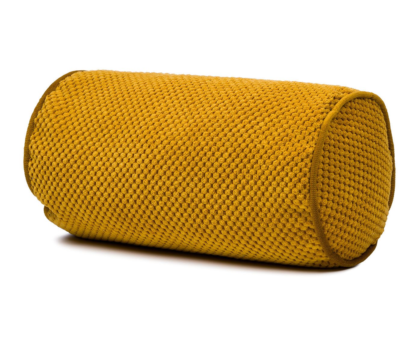 Wohndecke GÖZZE Kissenrolle SVEN senf DT 20x40 cm gelb, Gözze günstig online kaufen