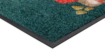 Fußmatte Tiny World, wash+dry by Kleen-Tex, rechteckig, Höhe: 7 mm