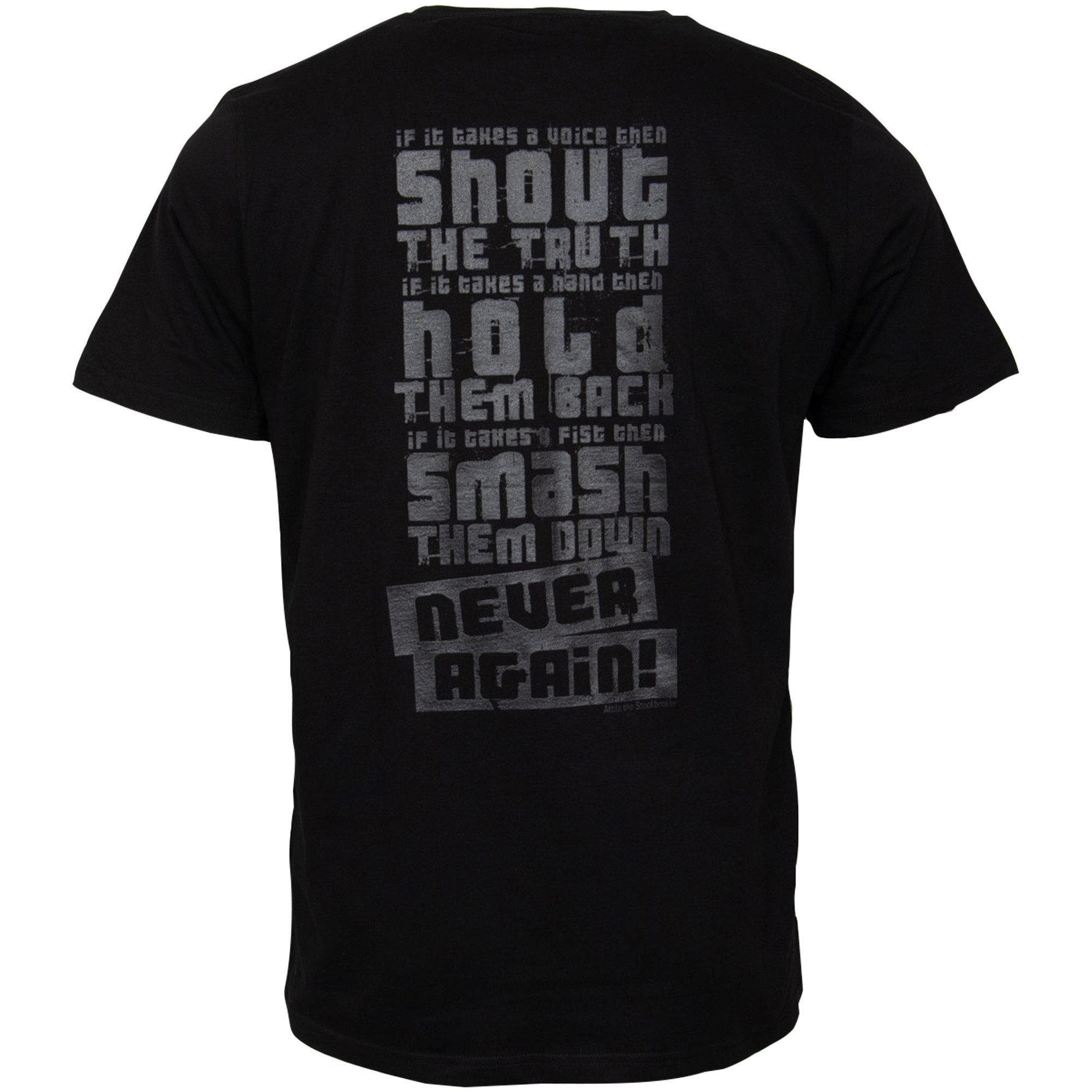 FC St. Pauli Print-Shirt FC St. Pauli T-Shirt Gegen Rechts - schwarz