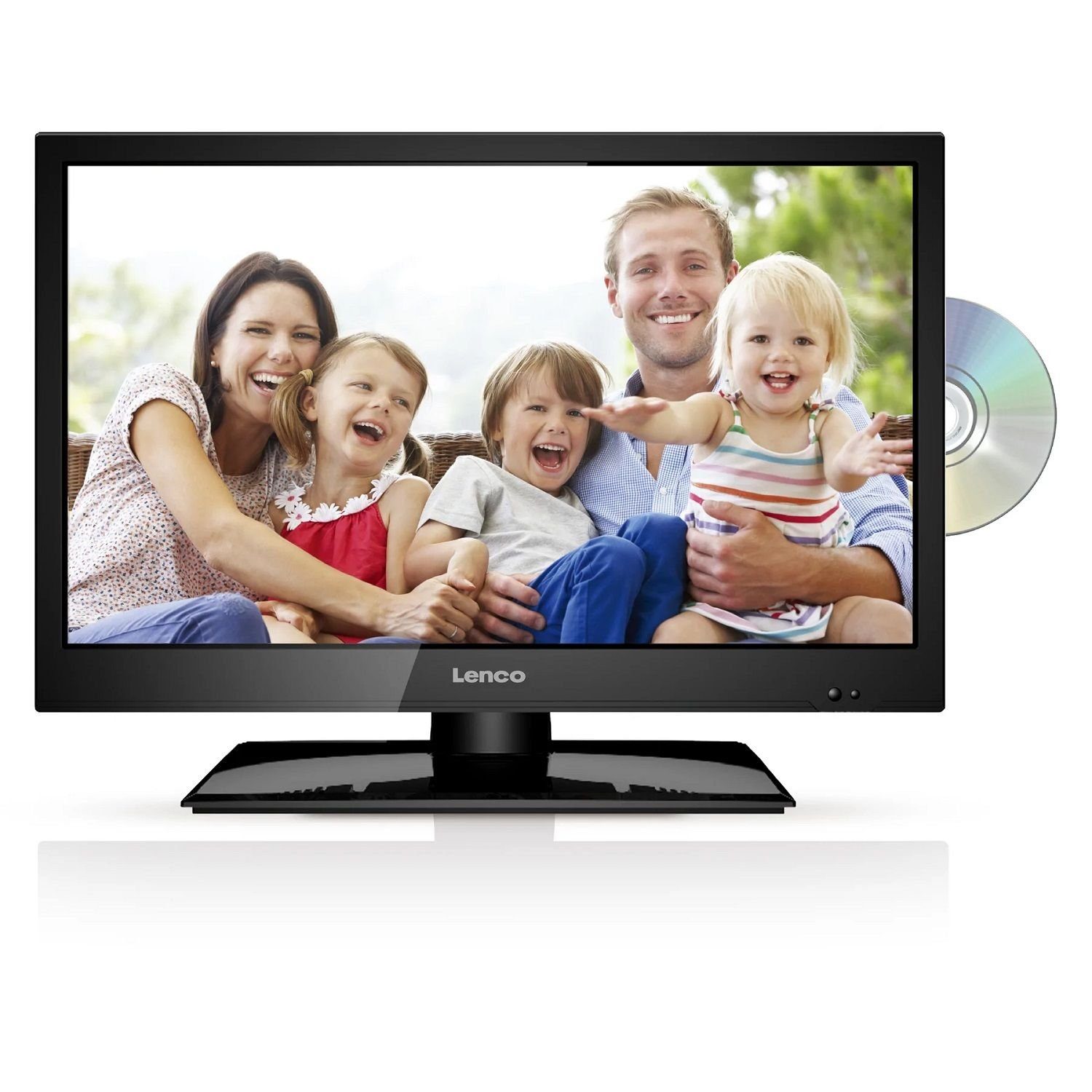 Lenco DVL-1962BK LCD-LED Fernseher (47 cm/19 Zoll, HD ready, kein Smart-TV, Tripple-Tuner, DVD Player integriert)