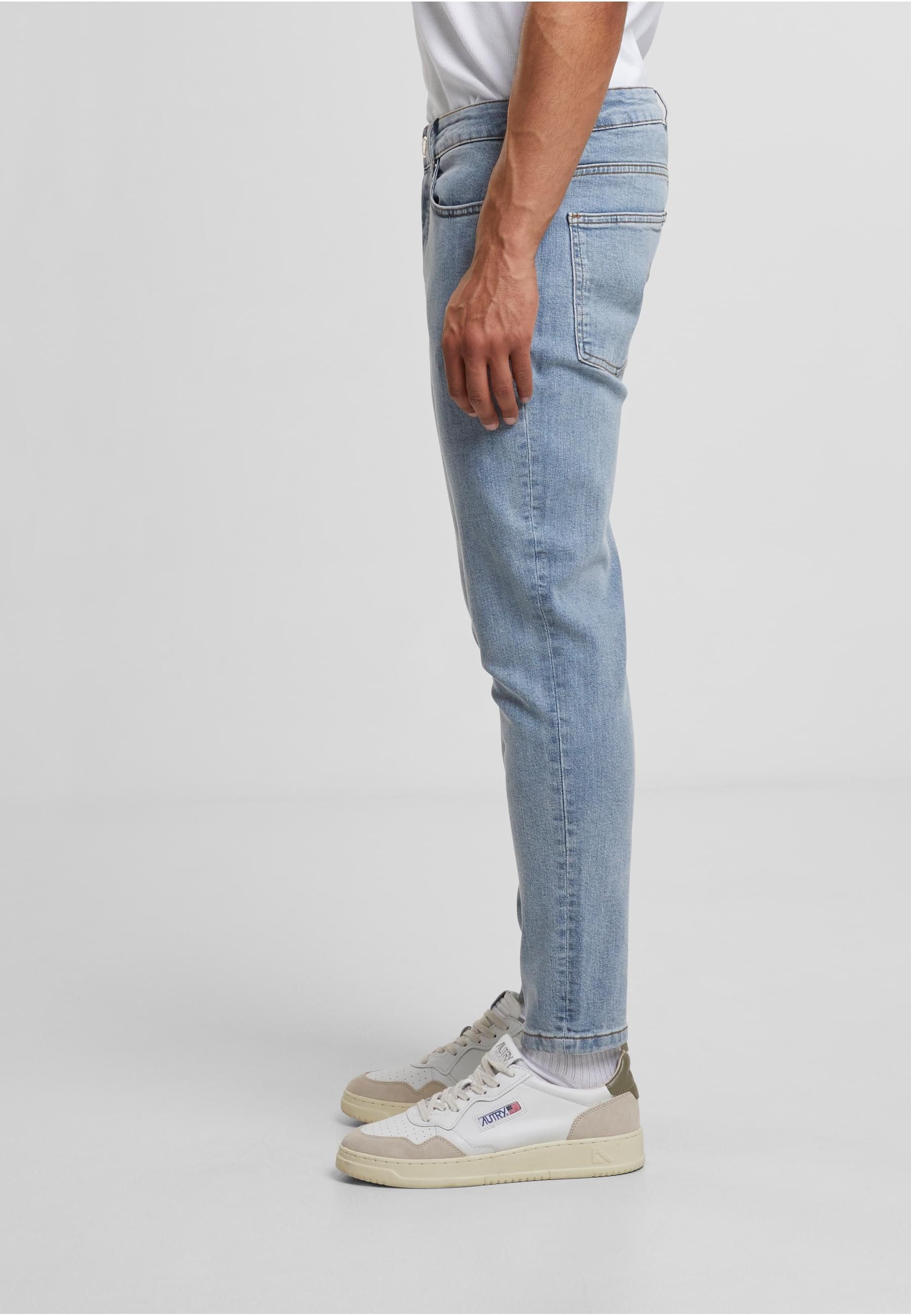 2Y Premium Bequeme Jeans 2Y Premium Herren 2Y Basic Slim Fit Denim (1-tlg)