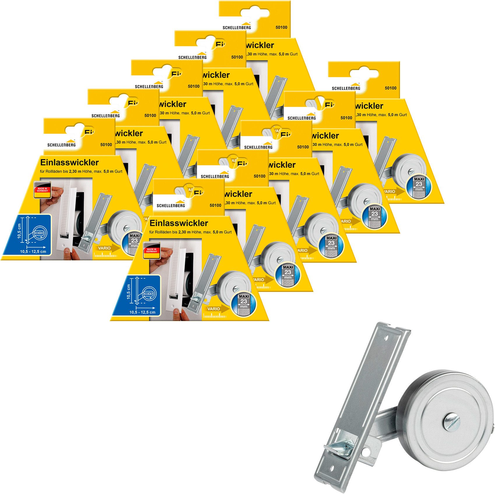 SCHELLENBERG Einlass-Gurtwickler für das Rollladensystem Maxi, günstig online kaufen