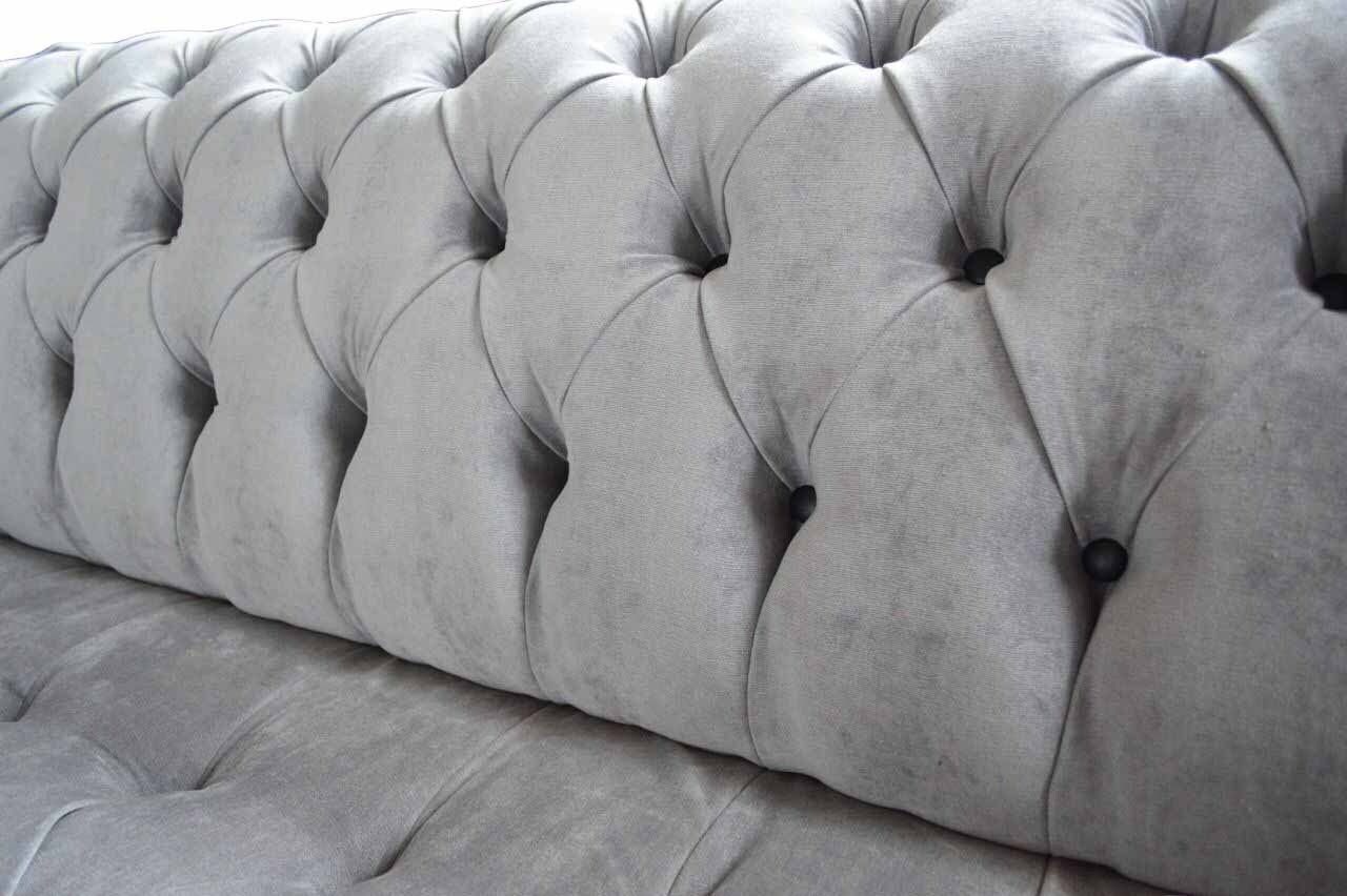 Europe JVmoebel Couchen Made Couch 3 Sofa, Sitzer Chesterfield Sofas Sitz Stoff Sofa In Textil