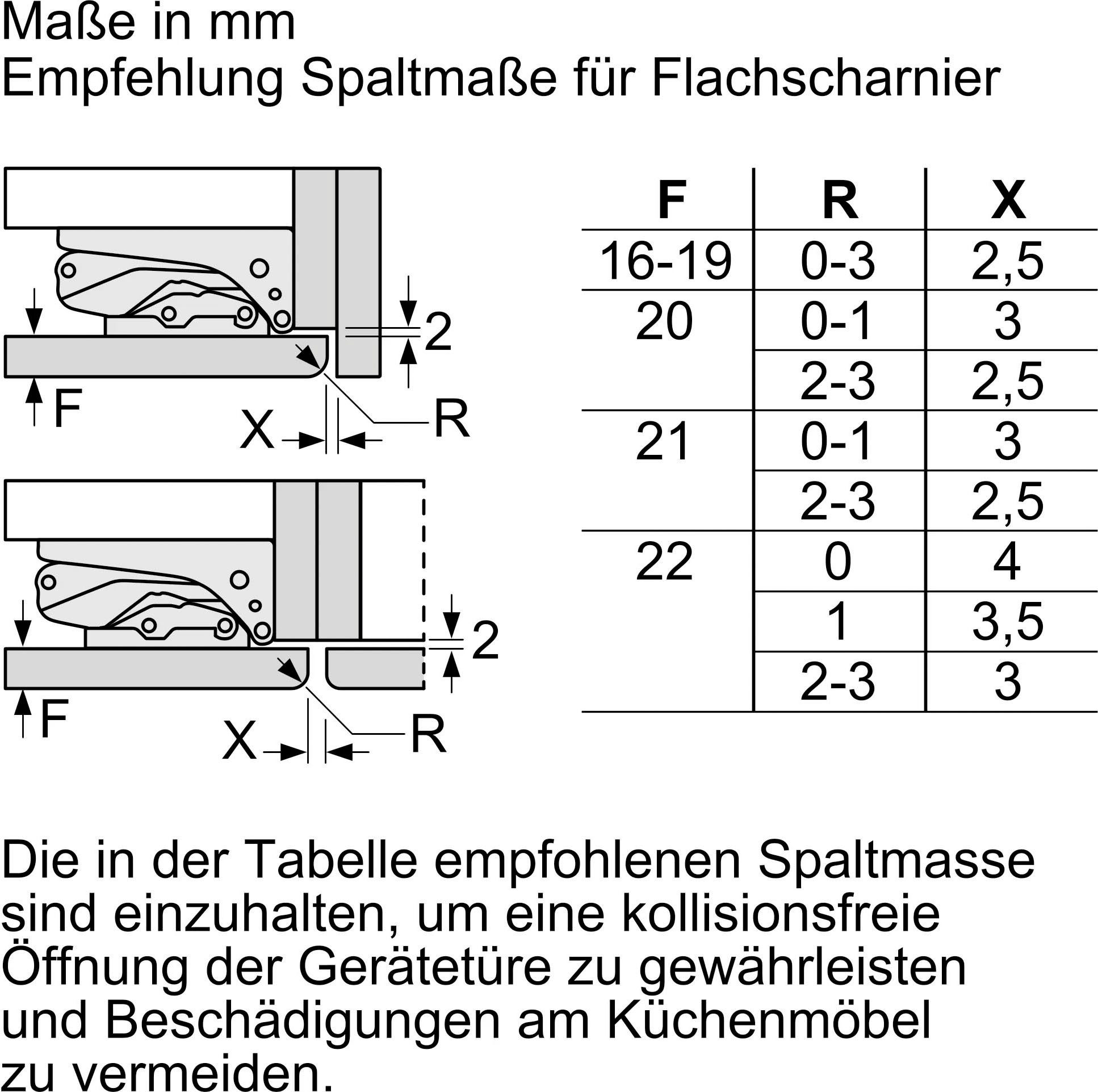 NEFF 56 breit cm KI2823FF0, N 177,2 Einbaukühlschrank hoch, 70 cm