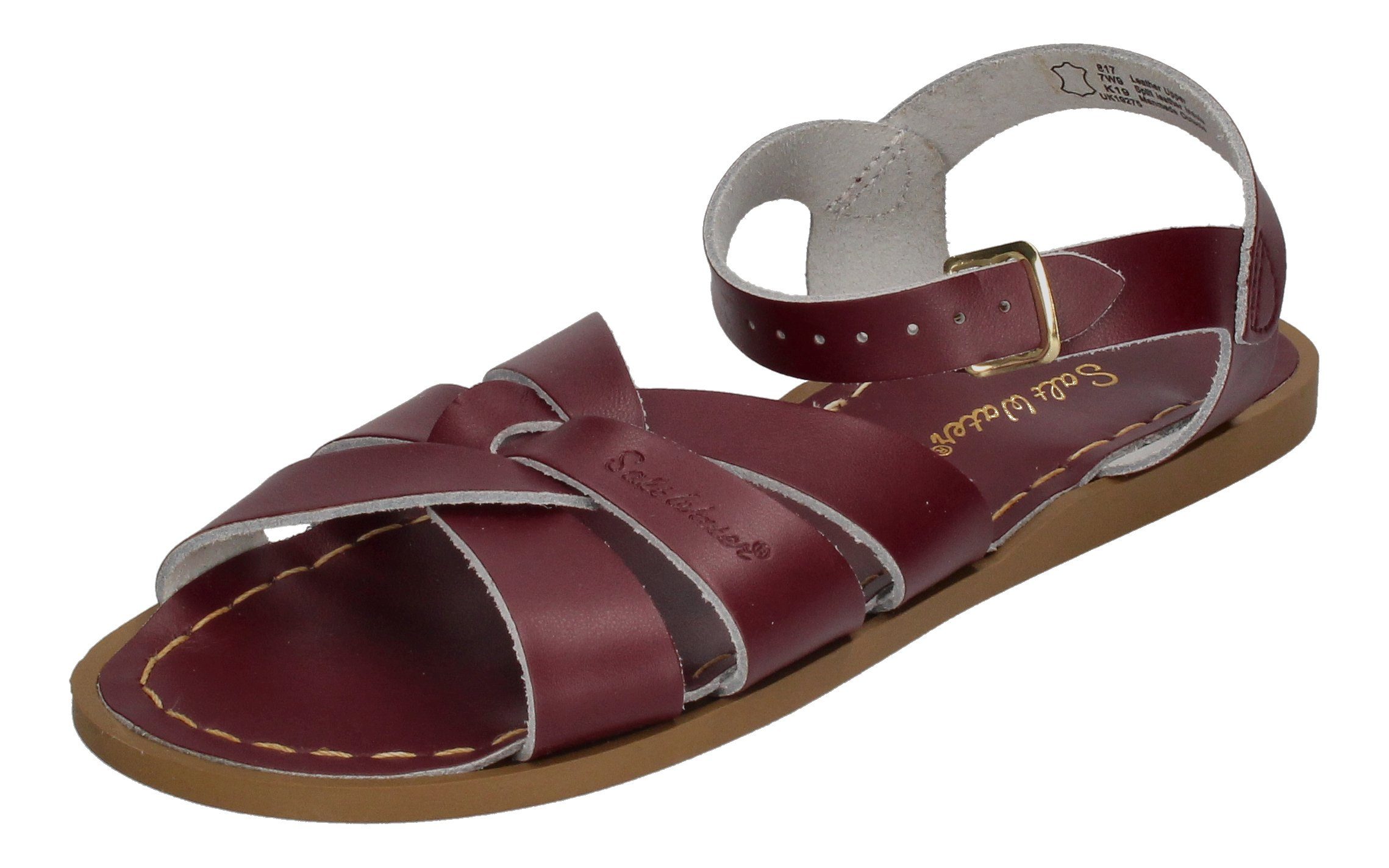 Salt Water Original 817 Riemchensandalette Claret