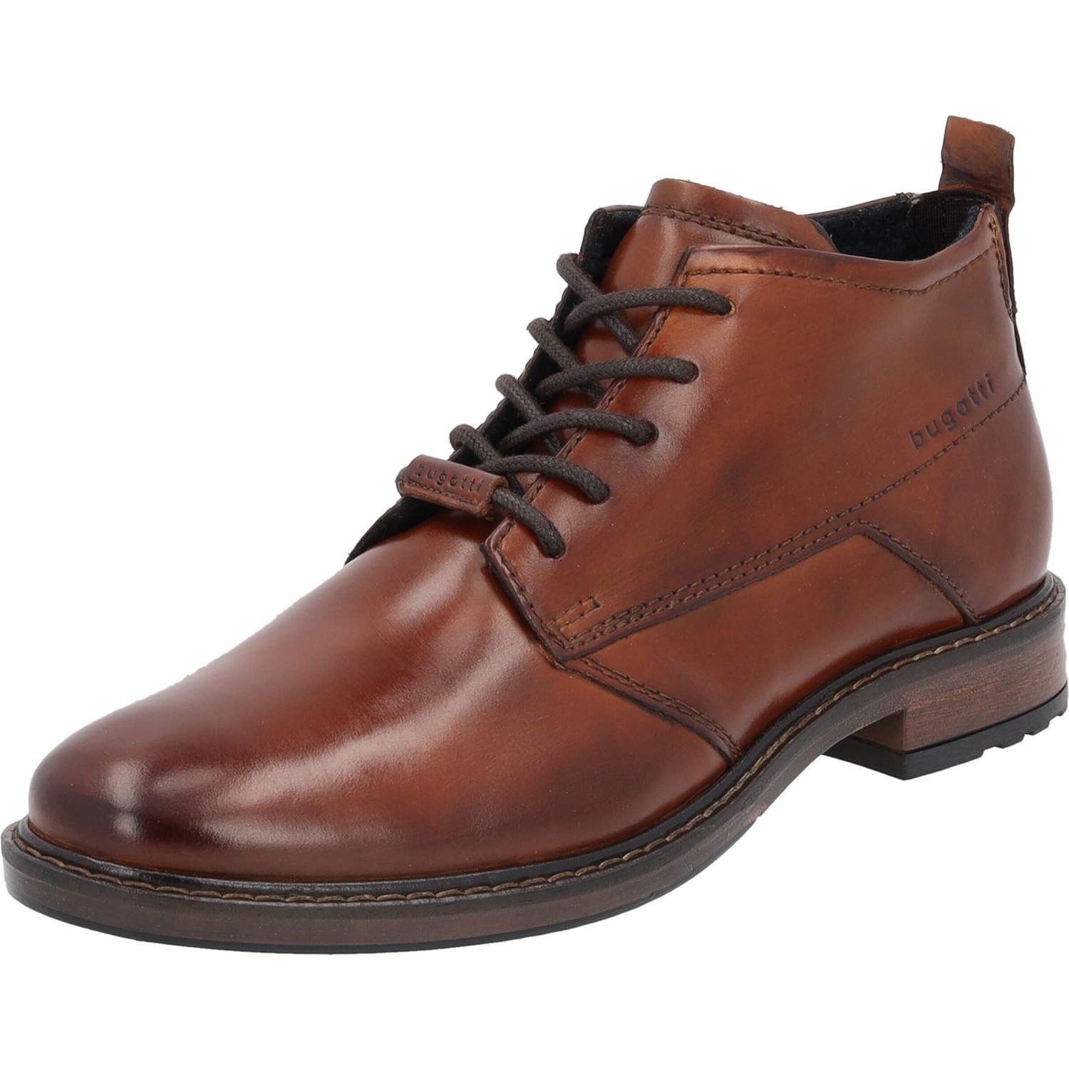 Burgundy Bugatti Women's Ankle Boots Burgundy Leather Ankle