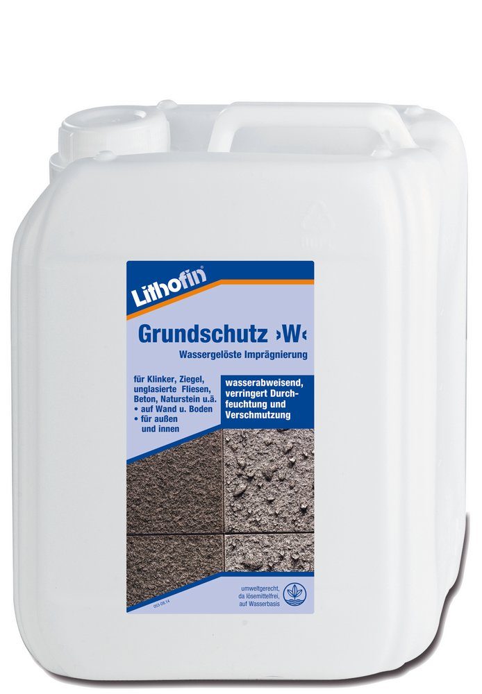 W, Naturstein-Reiniger Grundschutz Lithofin LITHOFIN 5Ltr