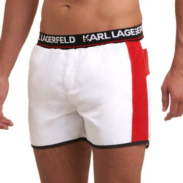 LAGERFELD Badeshorts bs. Series Sport mit markantem Gummibund