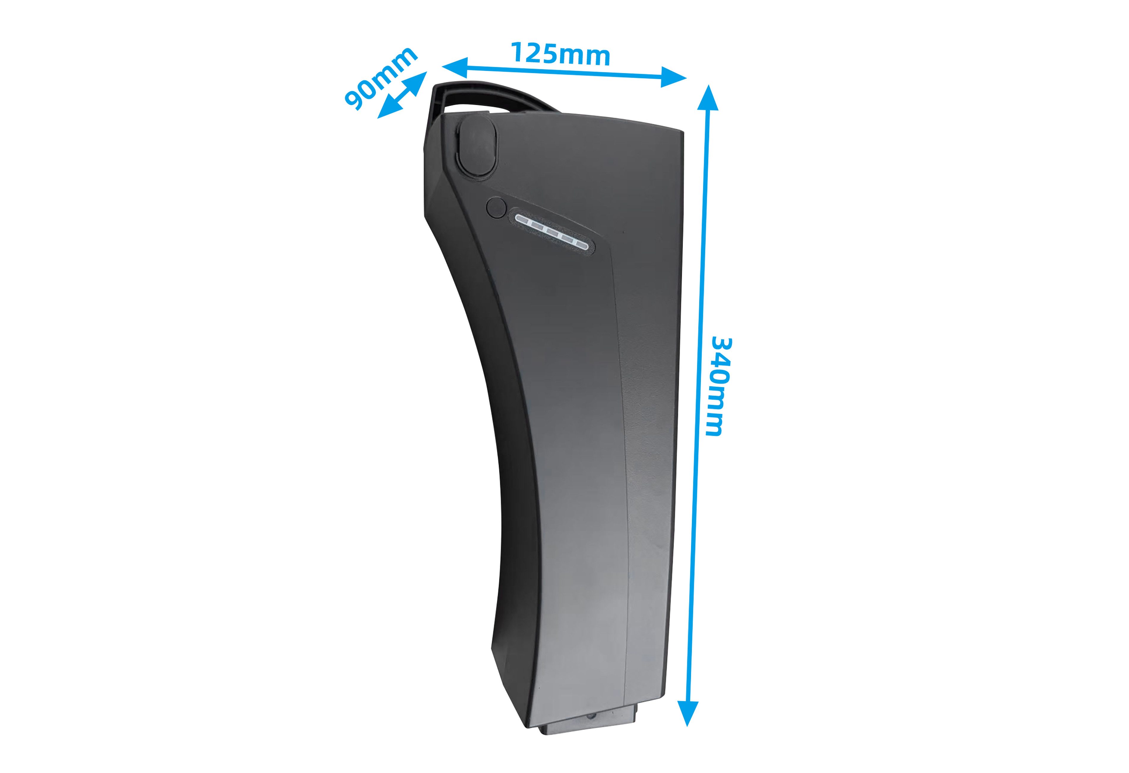 PowerSmart ZZ234 E-Bike Akku für Prophete Geniesser 22.EMC.10 mit 4A Ladegerät Li-ion 16000 mAh (36 V)