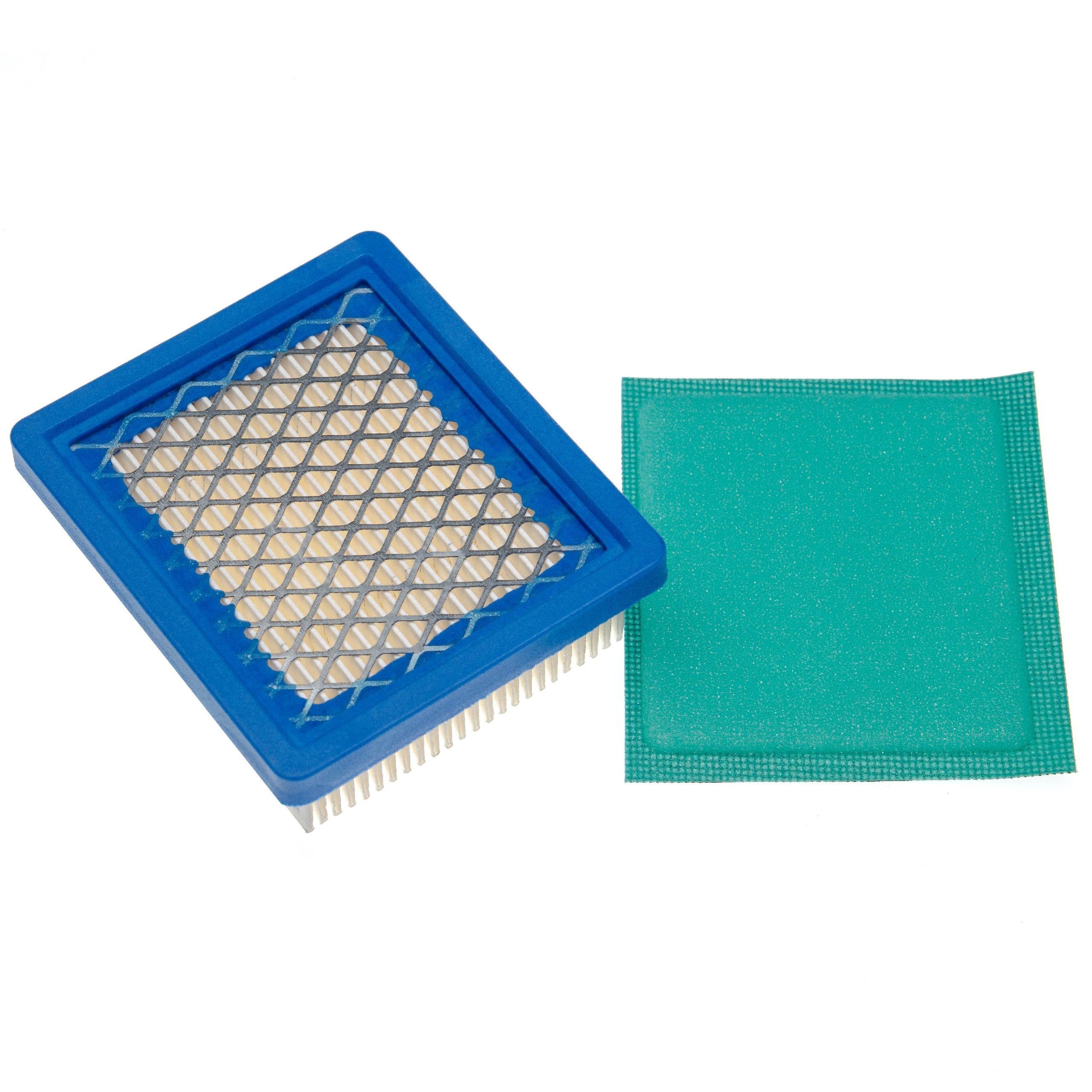 vhbw Ersatzfilter passend für Tecumseh VLVXL55, VLV65, VLV66, VLV55, VLV60, VLV50, Zubehör für Tecumseh VLVXL55 VLV65 VLV66 VLV55 VLV60 VLV50 VLXL50