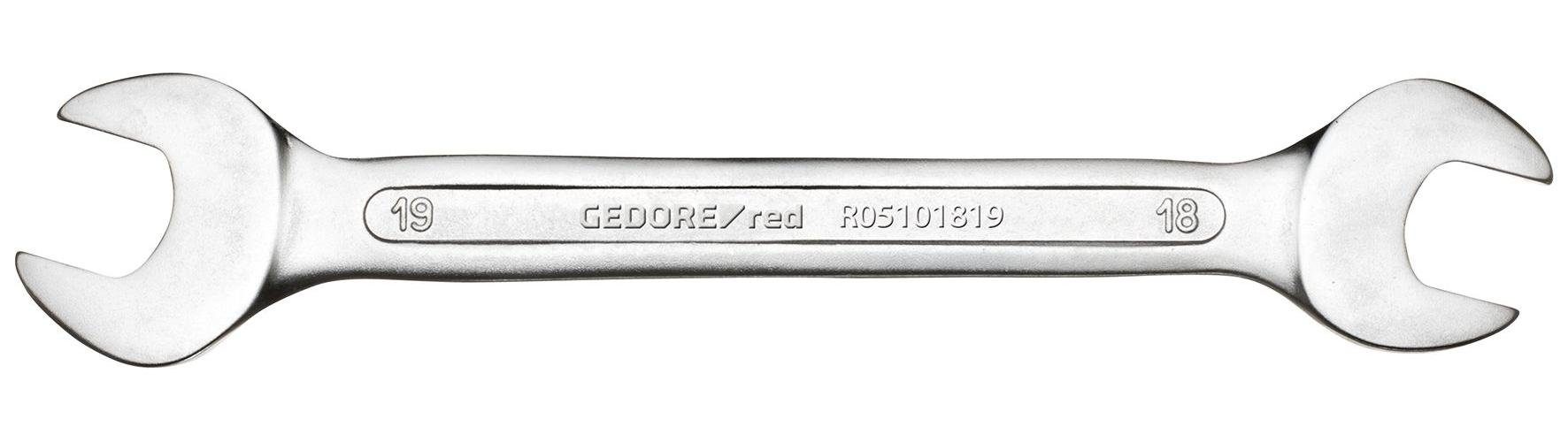 R05101213 Gedore 172 Red Maulschlüssel Doppelmaulschlüssel SW12x13 mm mm
