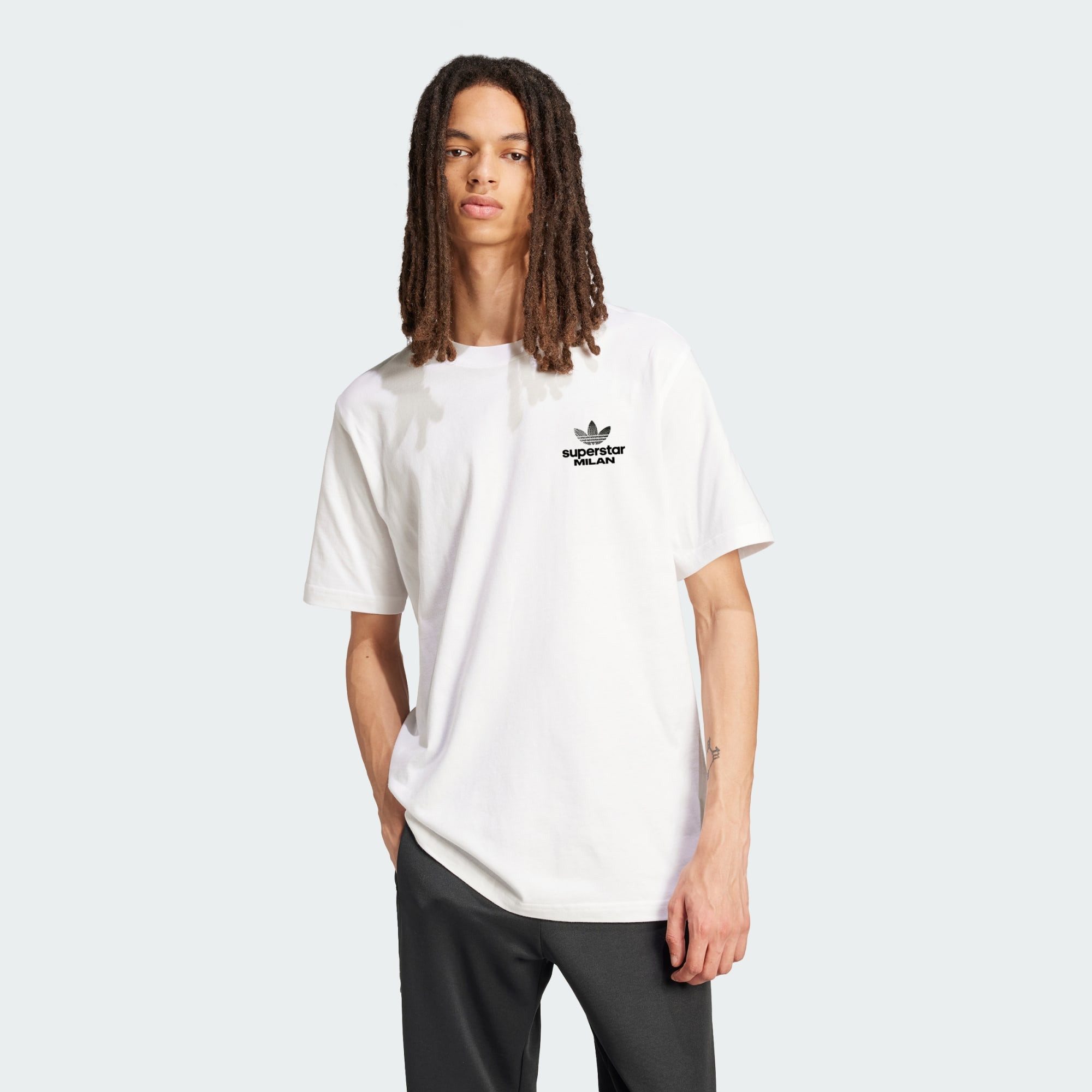 adidas Originals T-Shirt MILAN SUPERSTAR GRAPHIC T-SHIRT (1-tlg)