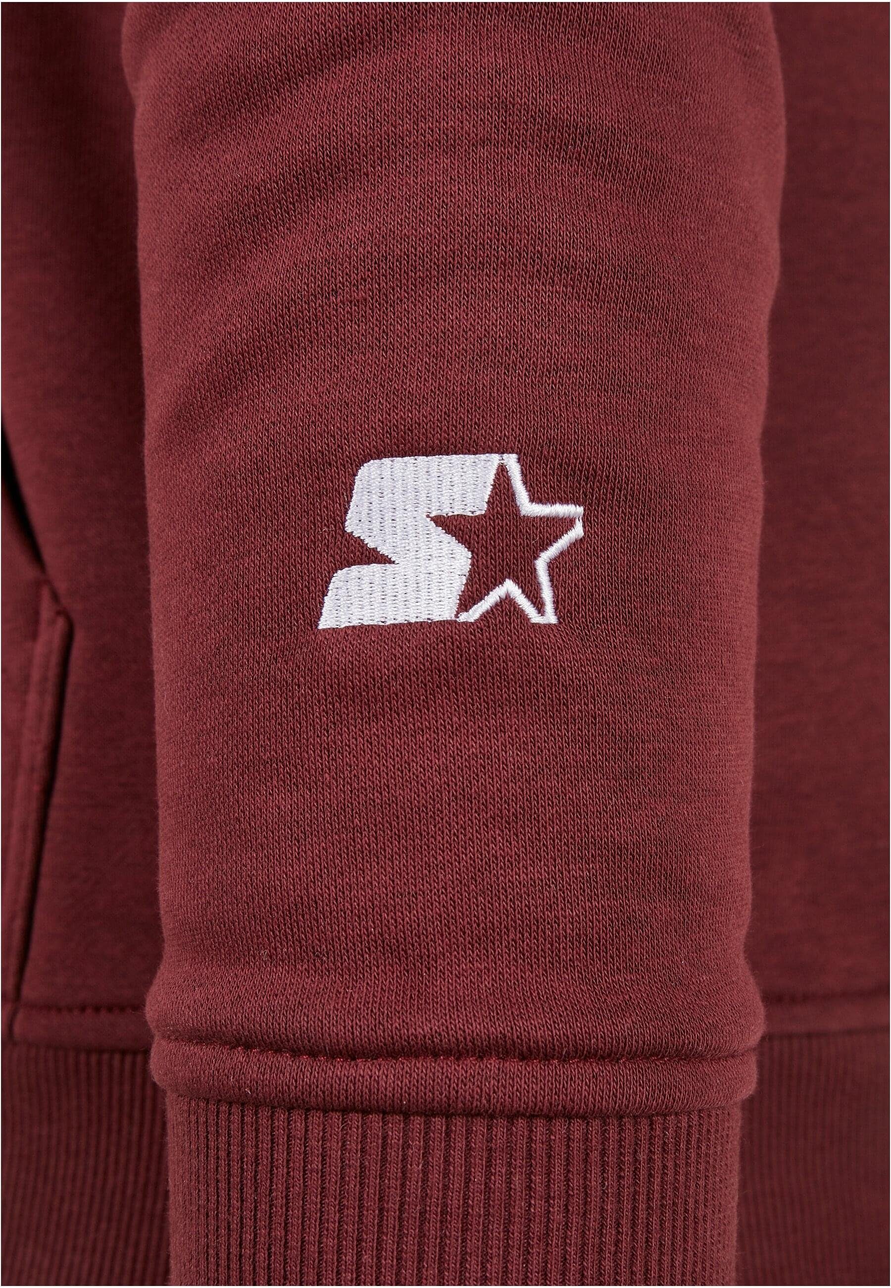 The Black Starter Hoody oxblood Starter Label Classic Logo (1-tlg) Starter Herren Sweater