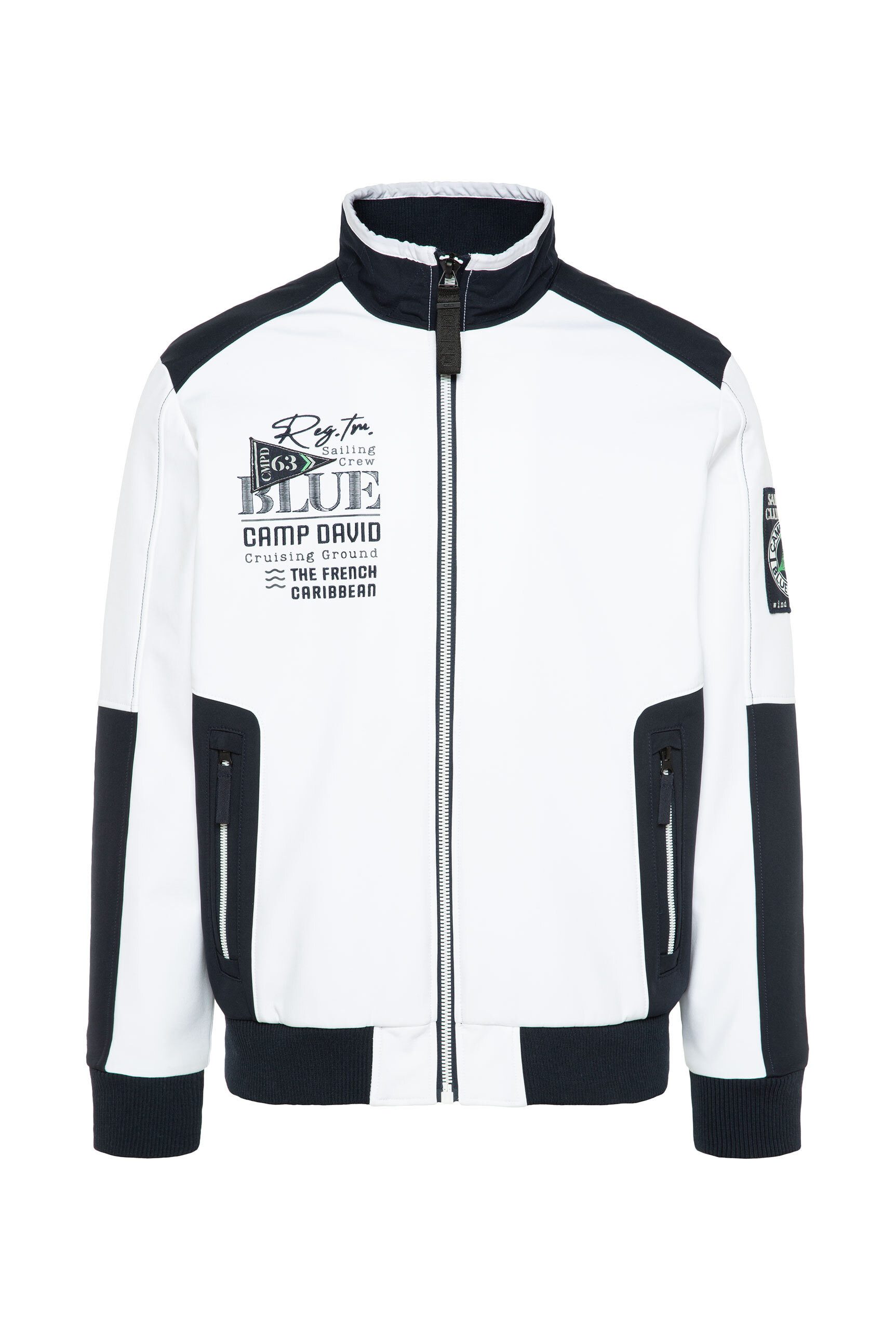 CAMP DAVID Softshelljacke mit Stehkragen günstig online kaufen