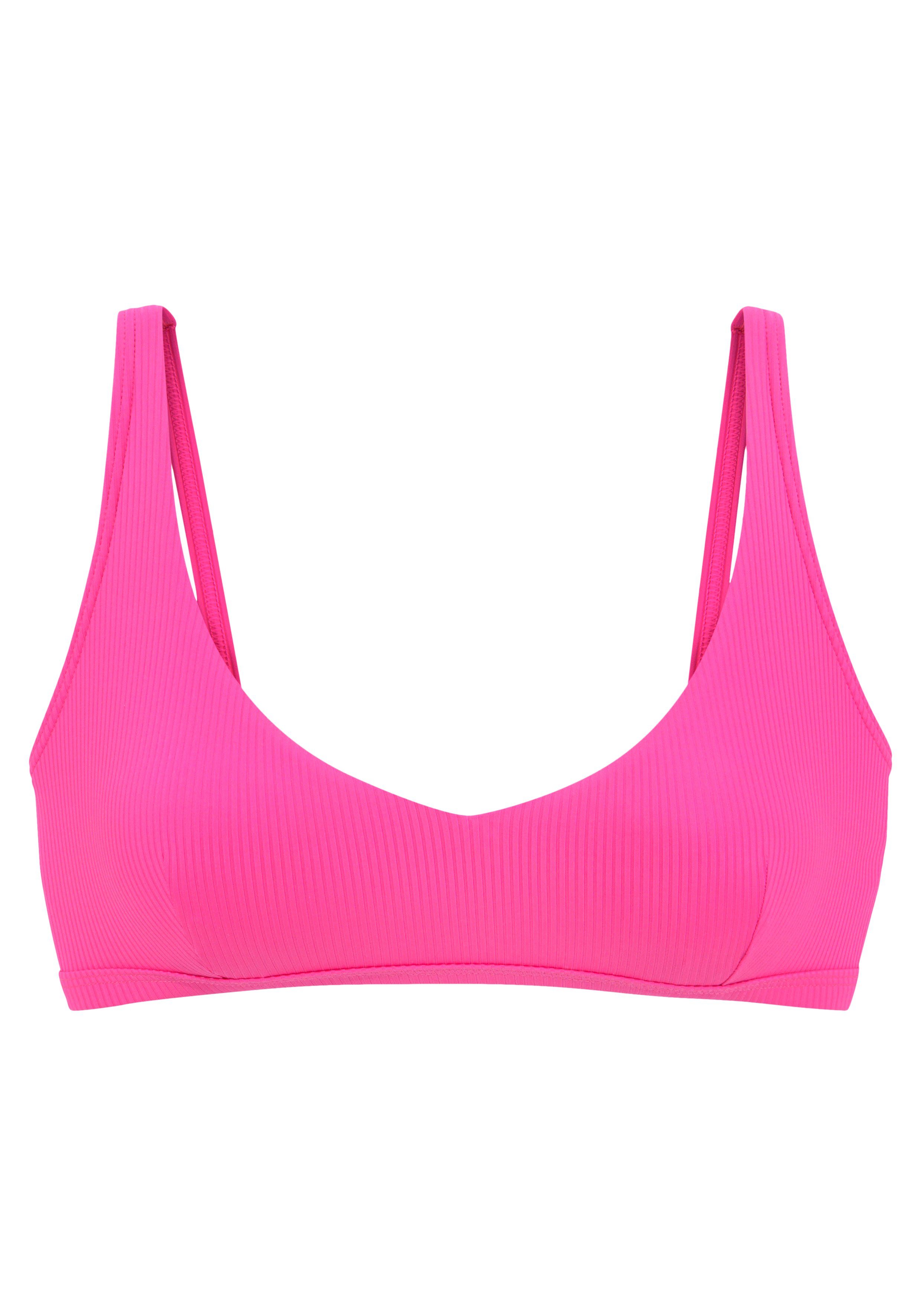 Venice Beach Bustier-Bikini-Top Lucky, aus gerippter Strukturware günstig online kaufen