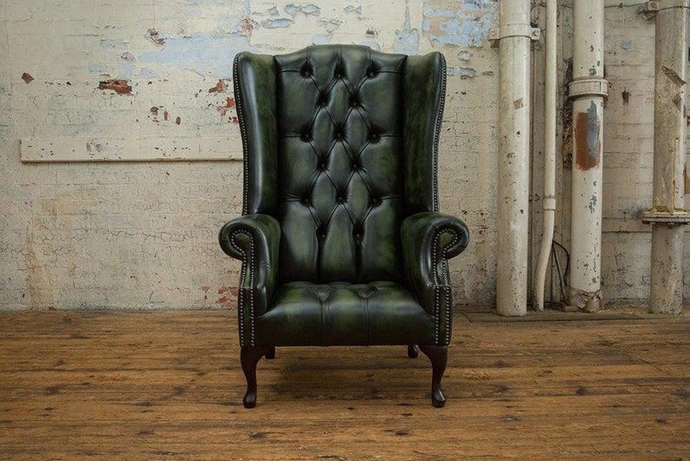 JVmoebel Кресла Chesterfield 1-Sitzer Sofa Couch aus Textil für TV Zimmer, Made in Europa