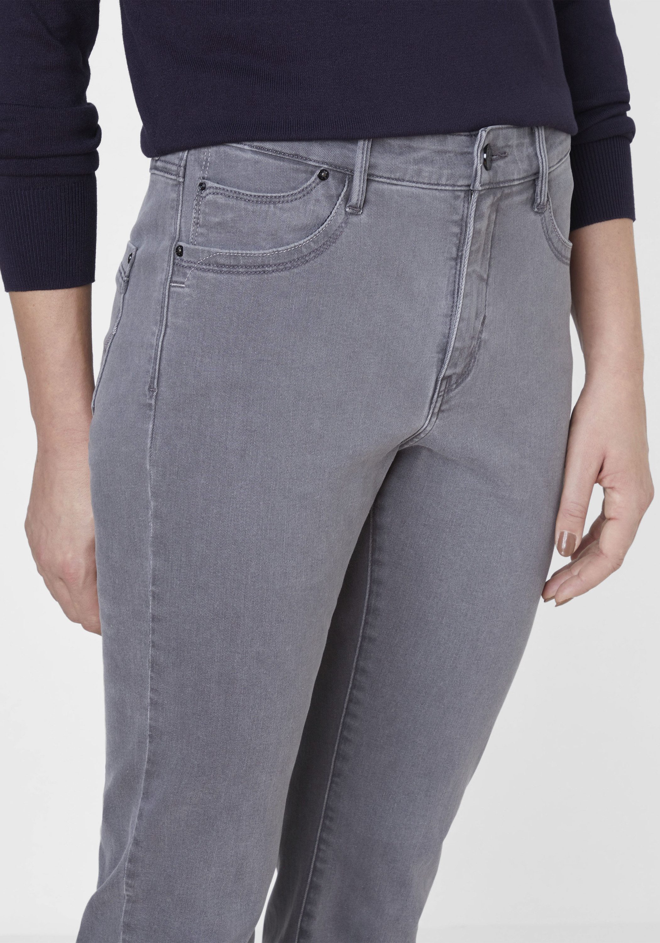 Paddock's Slim-fit-Jeans PAT High Waist 5-Pocket Jeans mit Stretch
