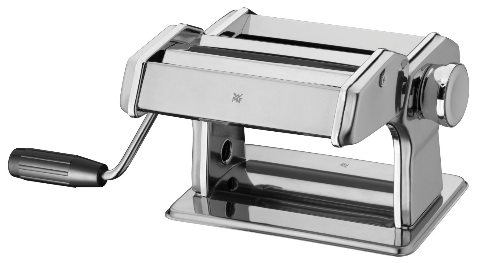 WMF Nudelmaschine Gourmet, 0 W, manuell Edelstahl, 9 Teigstufen, ideal für Teigplatten