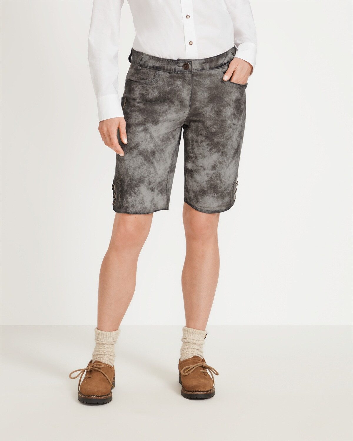 Luis Steindl Trachtenhose Kurze Lederhose – Bild 4 von 5