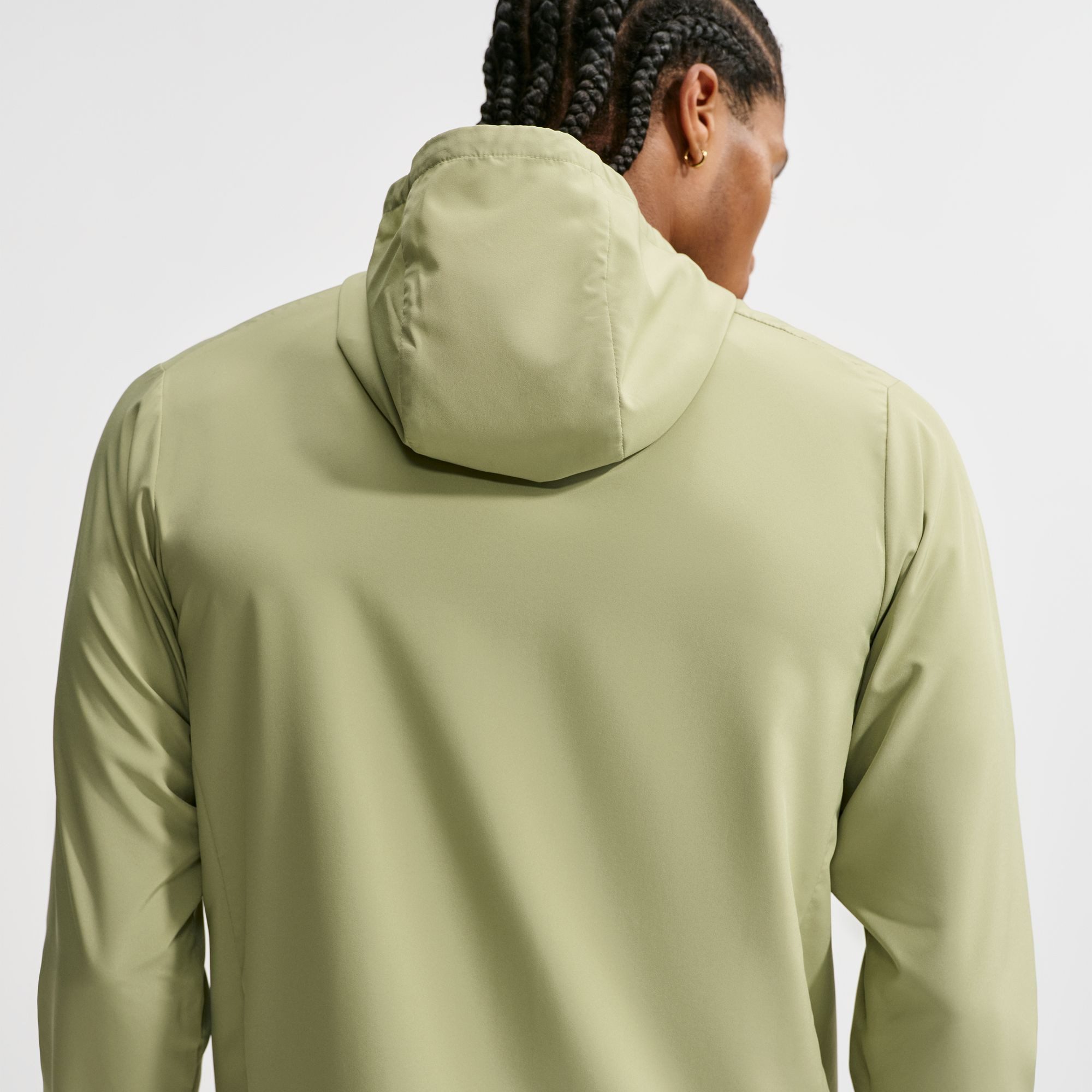 Nike Trainingsjacke M NK DF FORM HD JKT mit Eingrifftaschen, wasserabweisend, windabweisend, aus Polyester