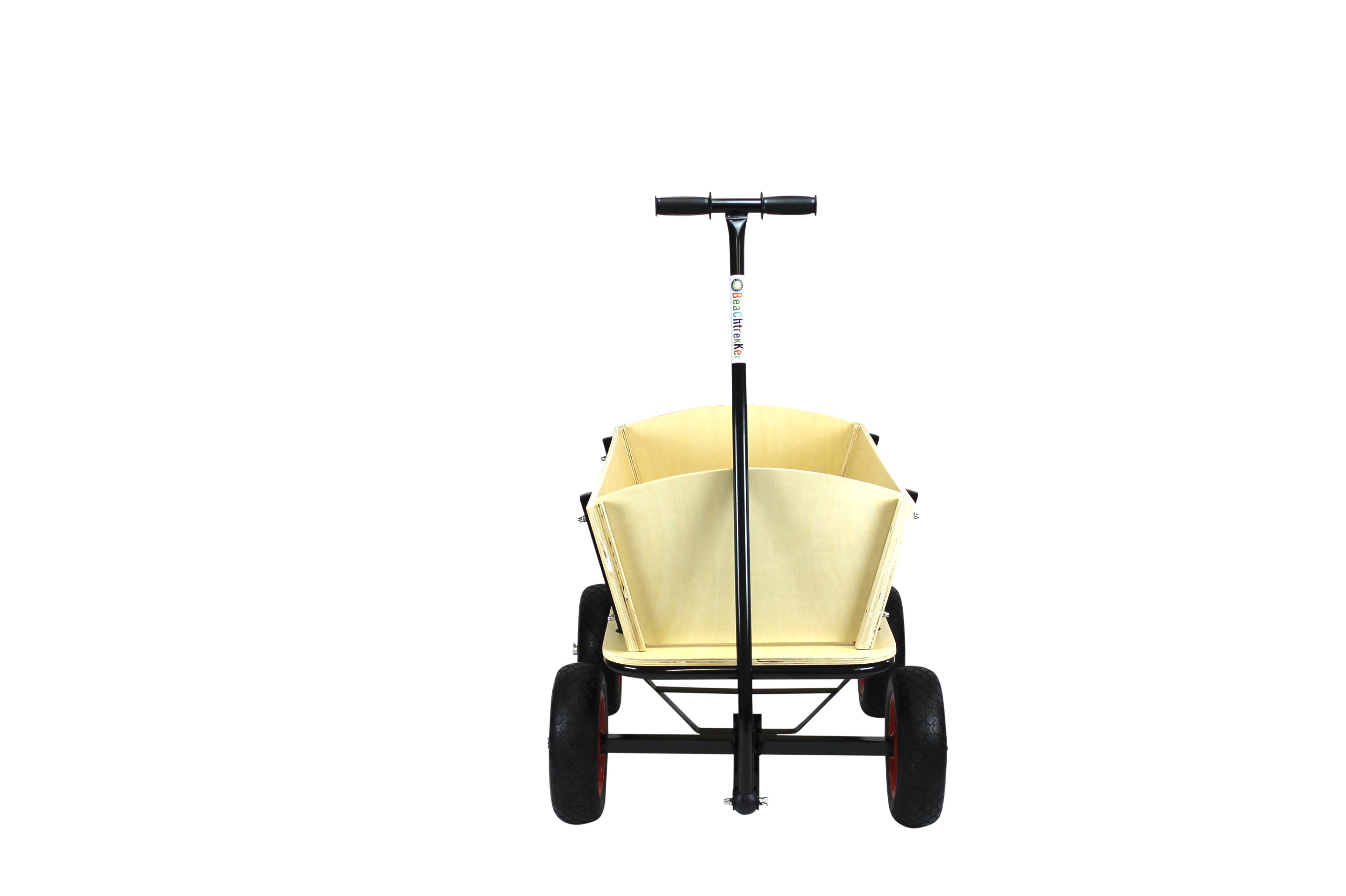 Beachtrekker Bollerwagen Style Holzbollerwagen, Handwagen, Leiterwagen