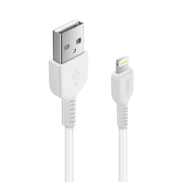 HOCO X20 USB Daten & Ladekabel bis zu 2.4A Ladestrom Smartphone-Kabel, Lightning, USB Typ A (100 cm), Hochwertiges Aufladekabel für iPhone, iPad oder den iPod