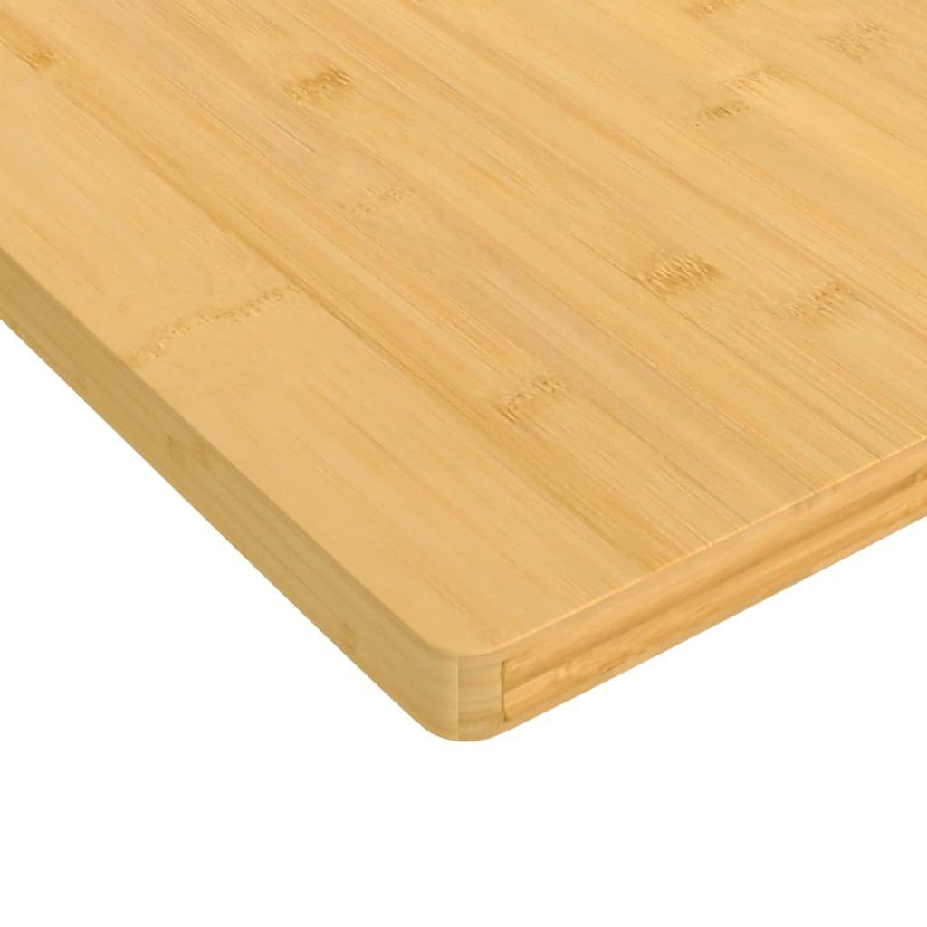 (1 70x70x2,5 St) cm Bambus furnicato Tischplatte