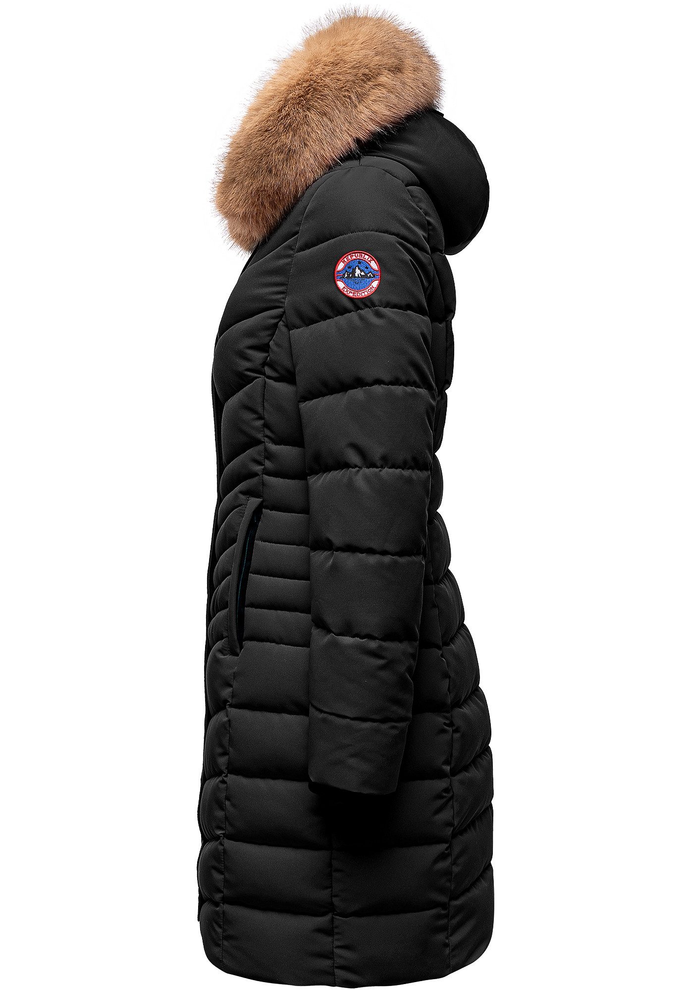 REPUBLIX Winterjacke LUCILLE Damen Gefütterte Dicke Glanz Winter Jacke Mant günstig online kaufen