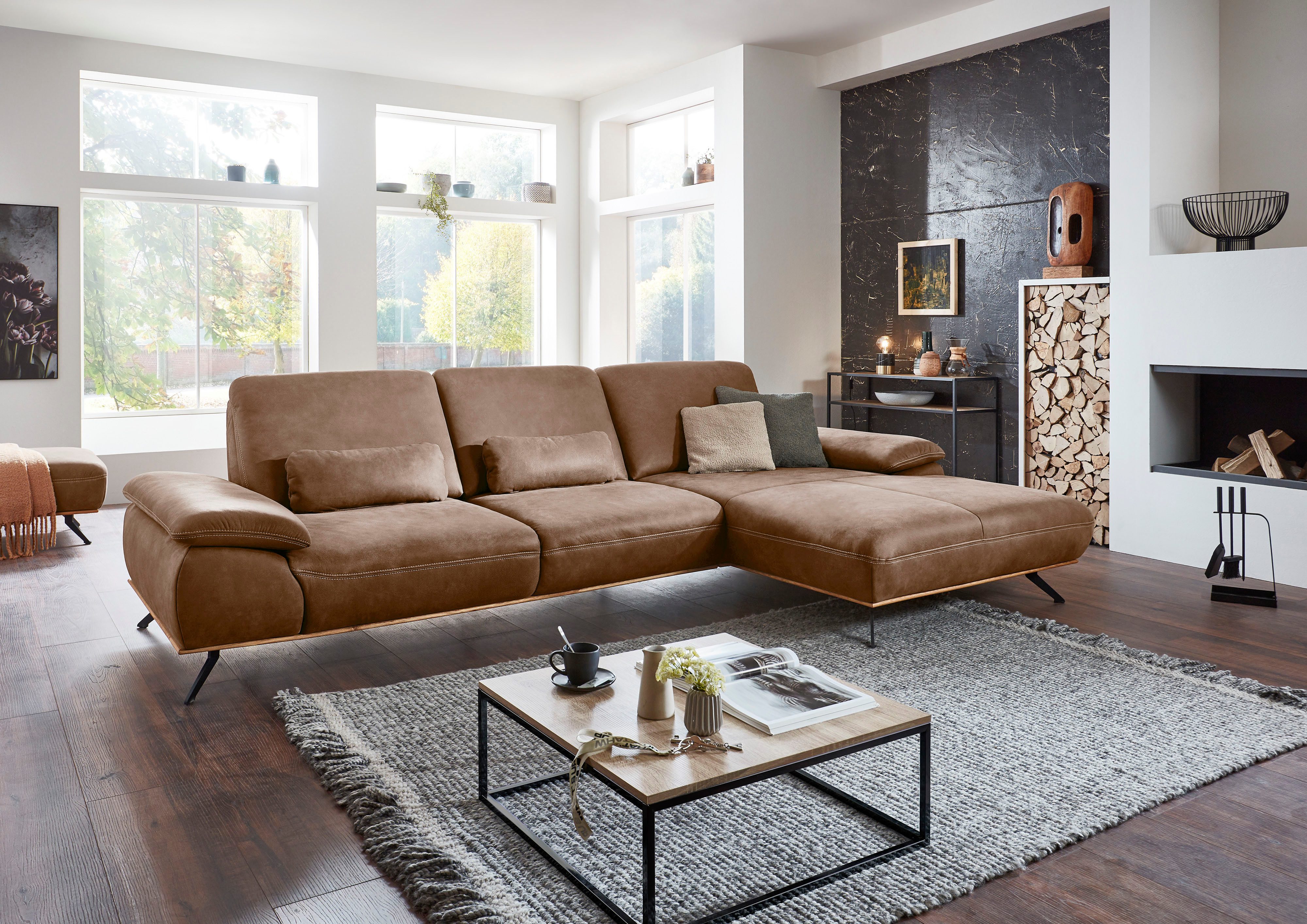 Die PlanBar Ecksofa PN-EM18063 L-Form, wahlweise günstig online kaufen