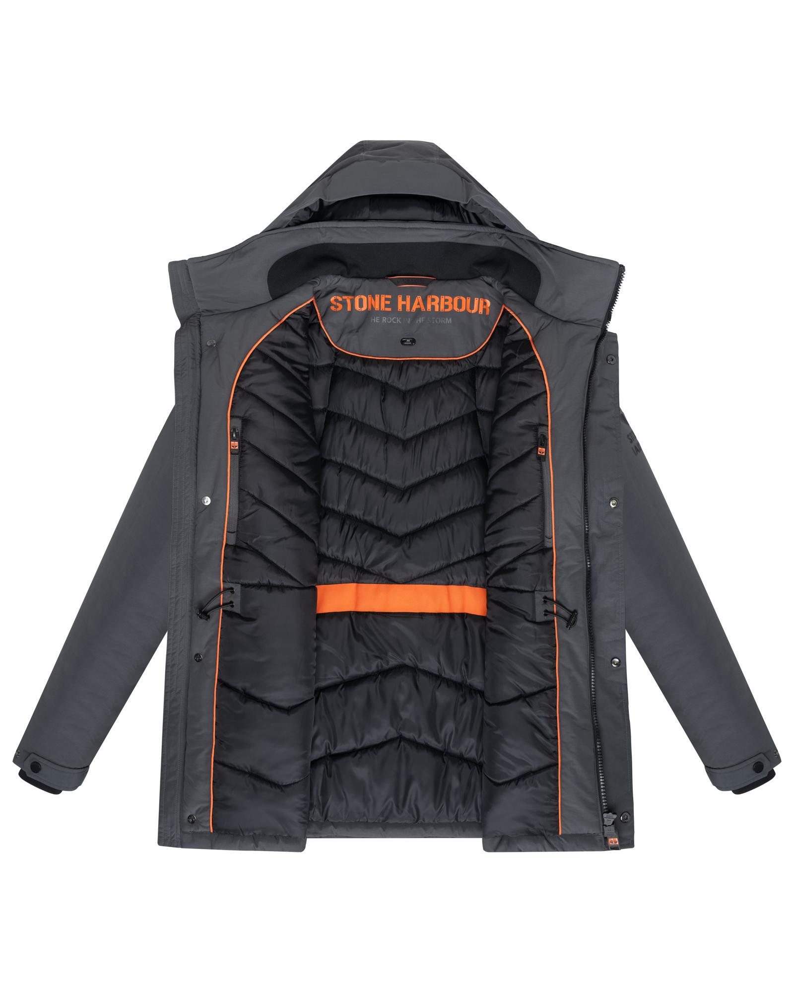 Stone Harbour Winterjacke Wadiim XX Warm gefütterte Outdoorjacke mit Kapuze
