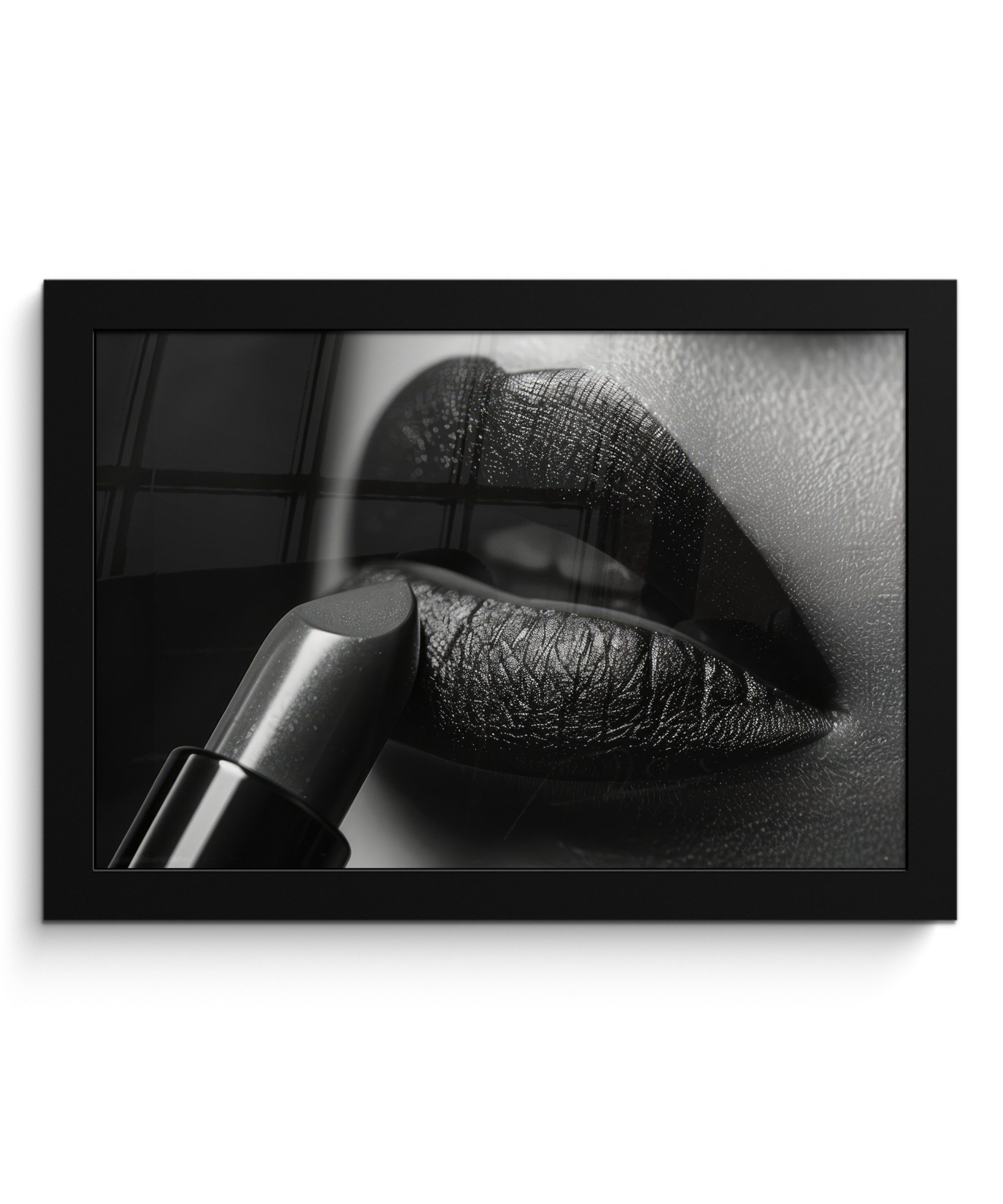 MuchoWow Poster Frau - Lippenstift - günstig online kaufen
