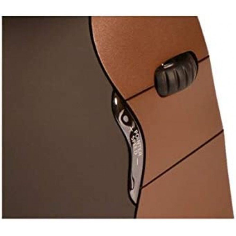 EVOLUENT Bakker 4 Small Wireless - vertikale Maus - braun/bronze ergonomische Maus