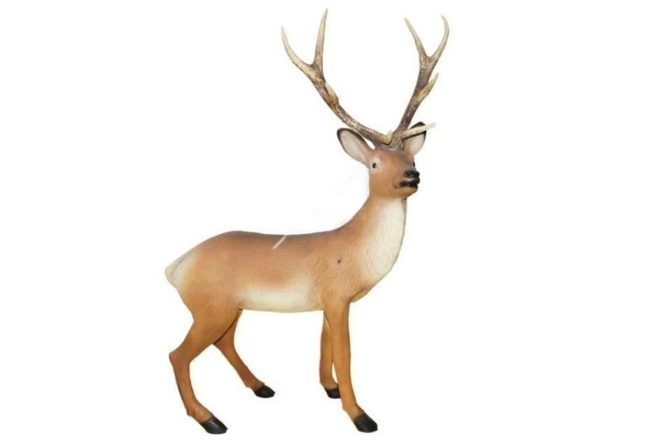 Skulptur Design Hirsch Figur Garten Statue Skulptur Figuren Skulpturen Neu