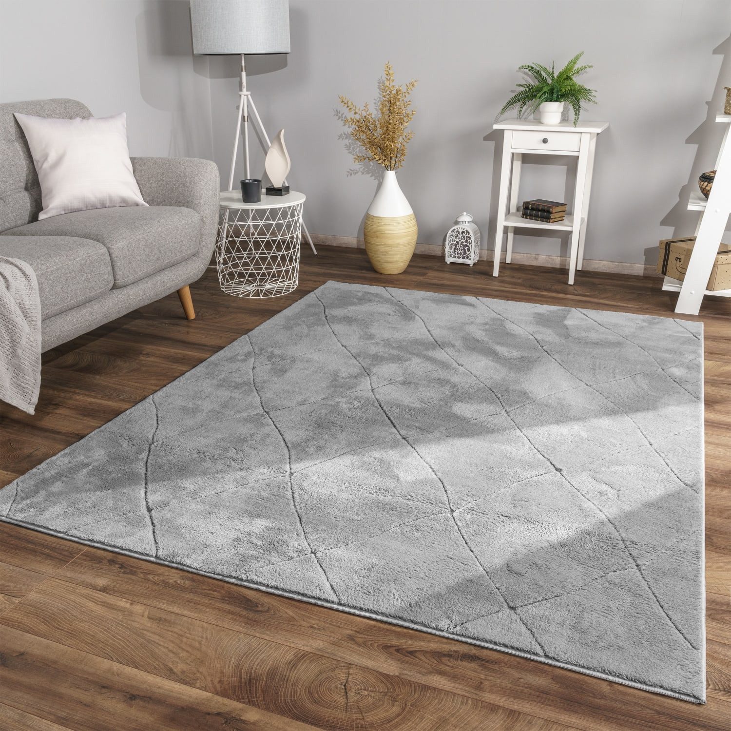 TT Home Teppich, Rechteckig, Höhe: 14 mm, Wohnzimmer Teppich Esszimmer Kurz günstig online kaufen