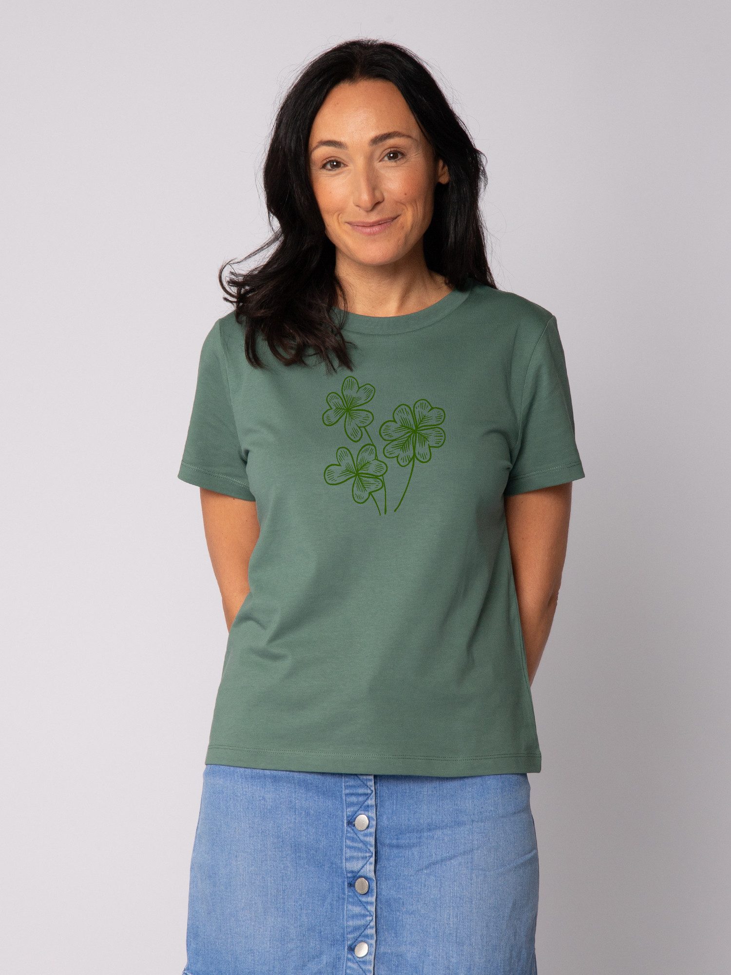T-Shirt Glücksklee