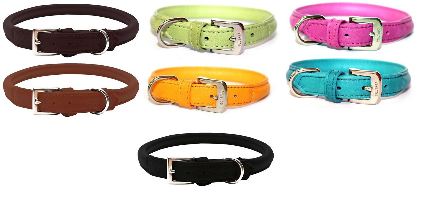 Thumbnail - Wolters Hunde-Halsband Halsband Terravita rund apfel 50 cm x 12 mm