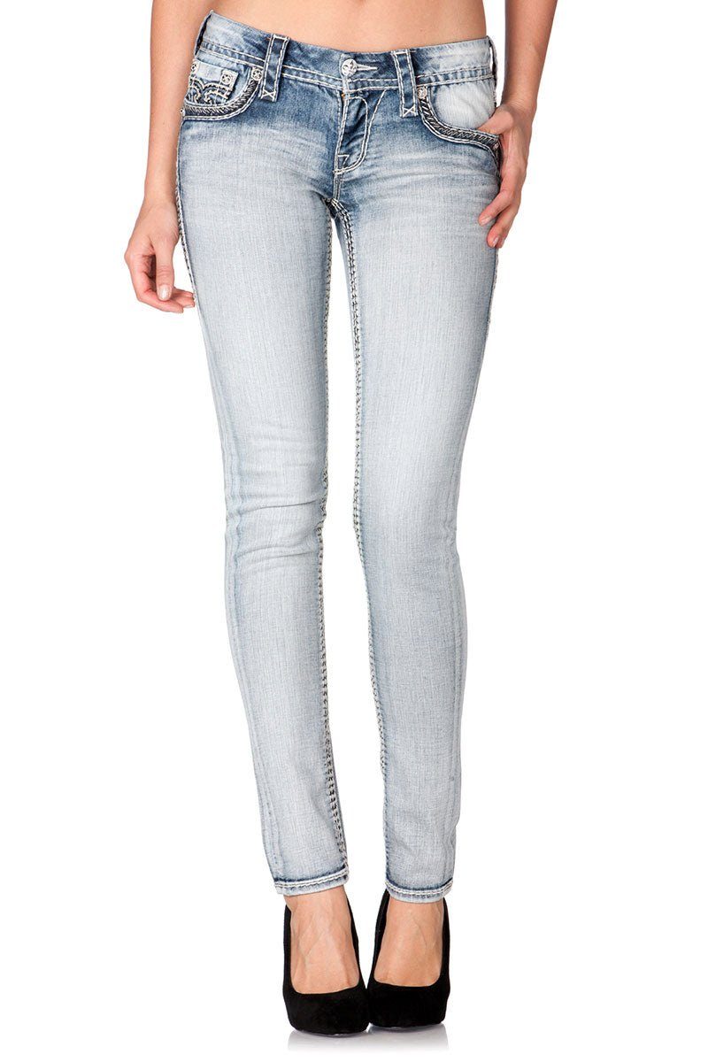 Rock Revival Skinny-fit-Jeans günstig online kaufen